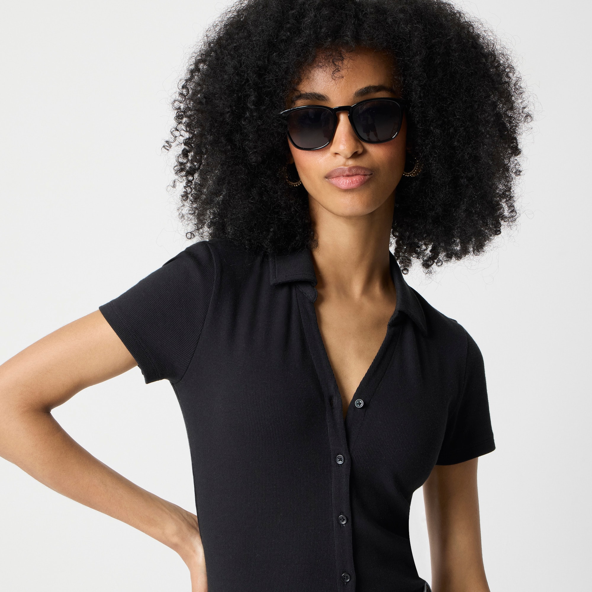 トップス POWER SHOULDER POLO TOPS Ashworth Pin Point Polo Golf Shirt - GolfEtail.com