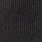 Ribbed button-up polo top BLACK