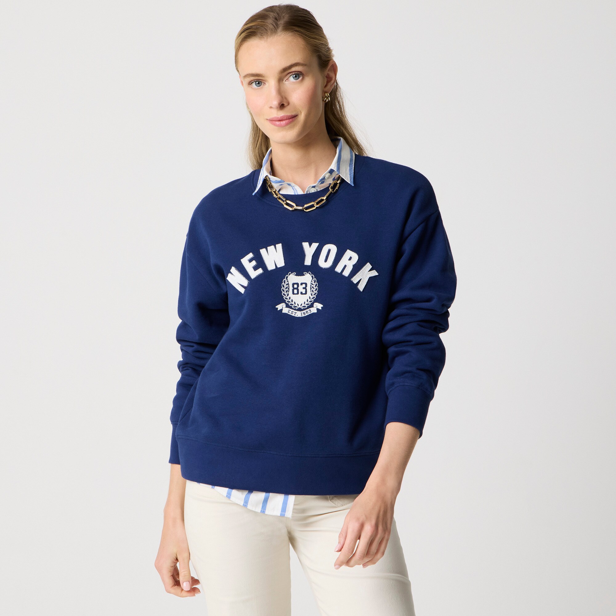  "New York" graphic sweatshirt