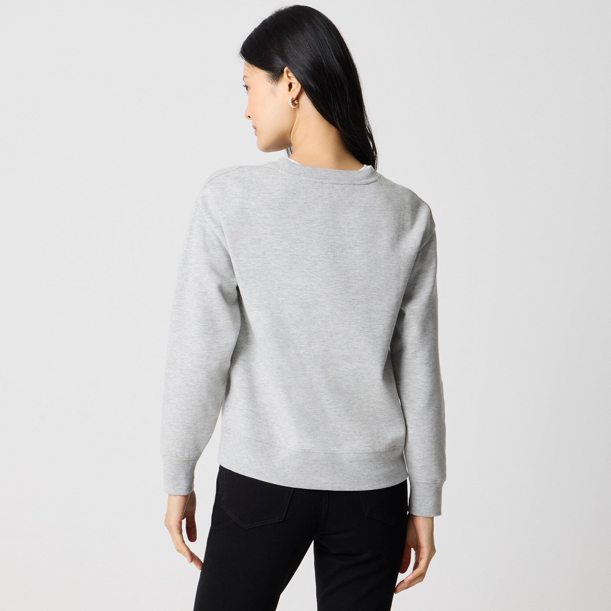 Embellished crewneck sweatshirt