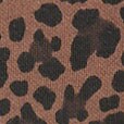 Leopard pullover sweatshirt ROASTED COCOA BLACK