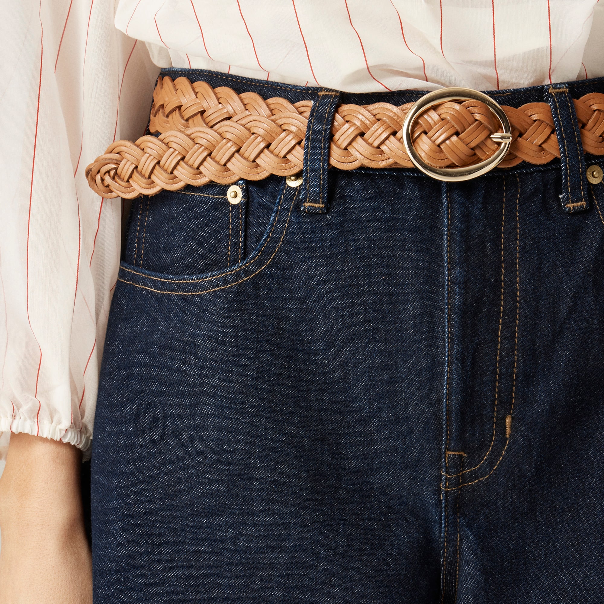 Denim trouser short - image 3