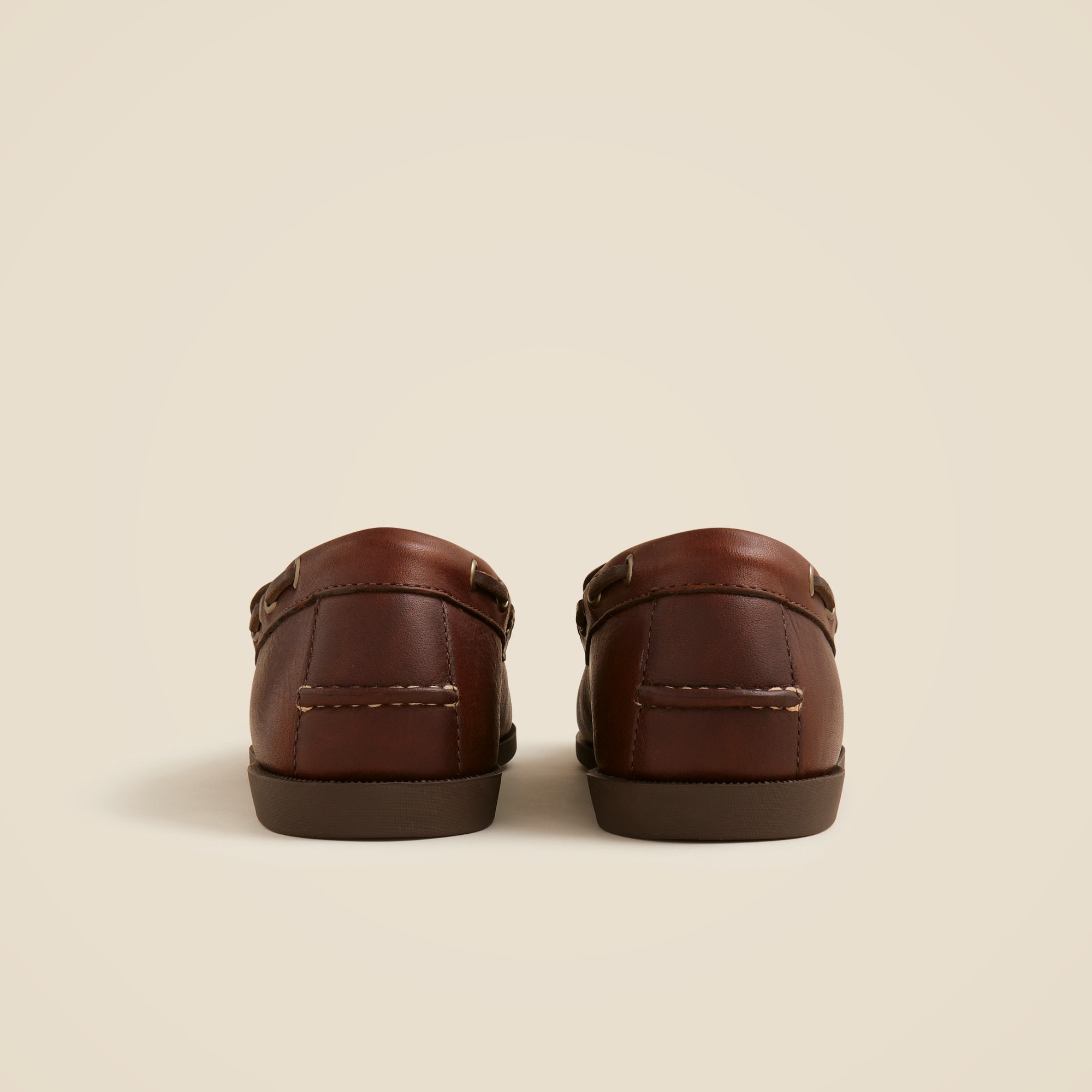 Lake shoes in leather