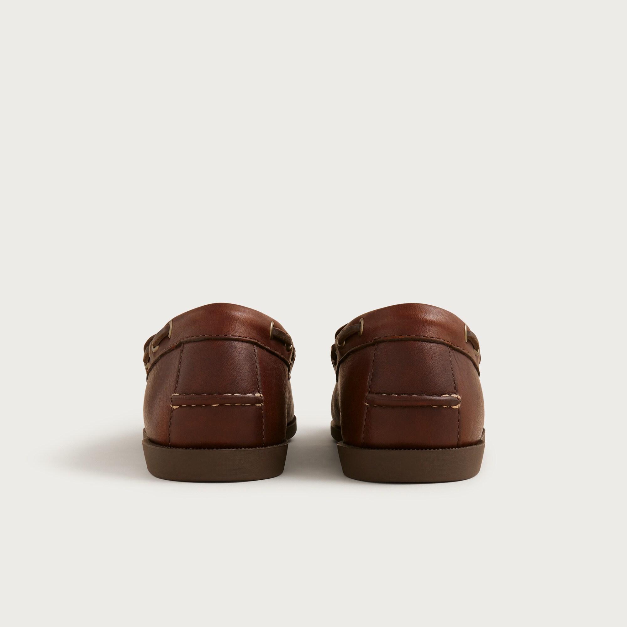 Lake shoes in leather
