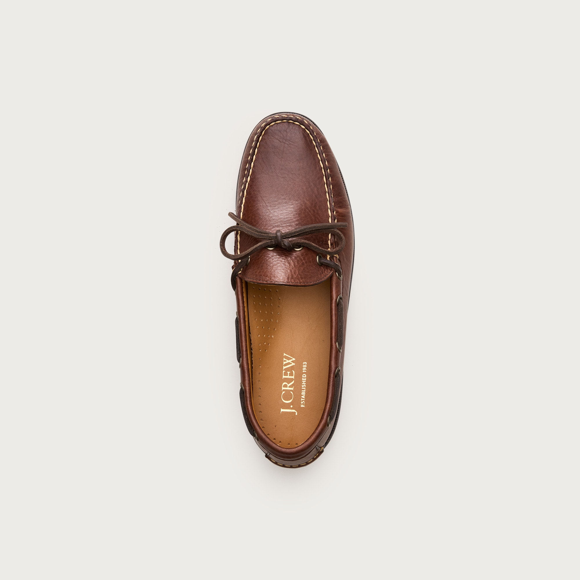 Lake shoes in leather