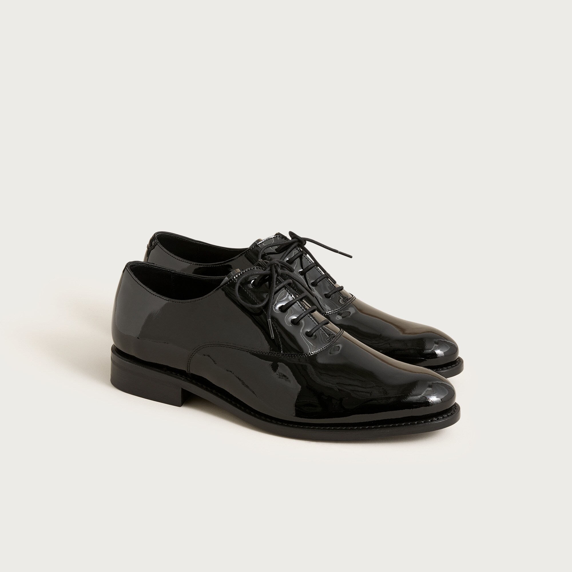  Essex tuxedo oxfords in patent leather
