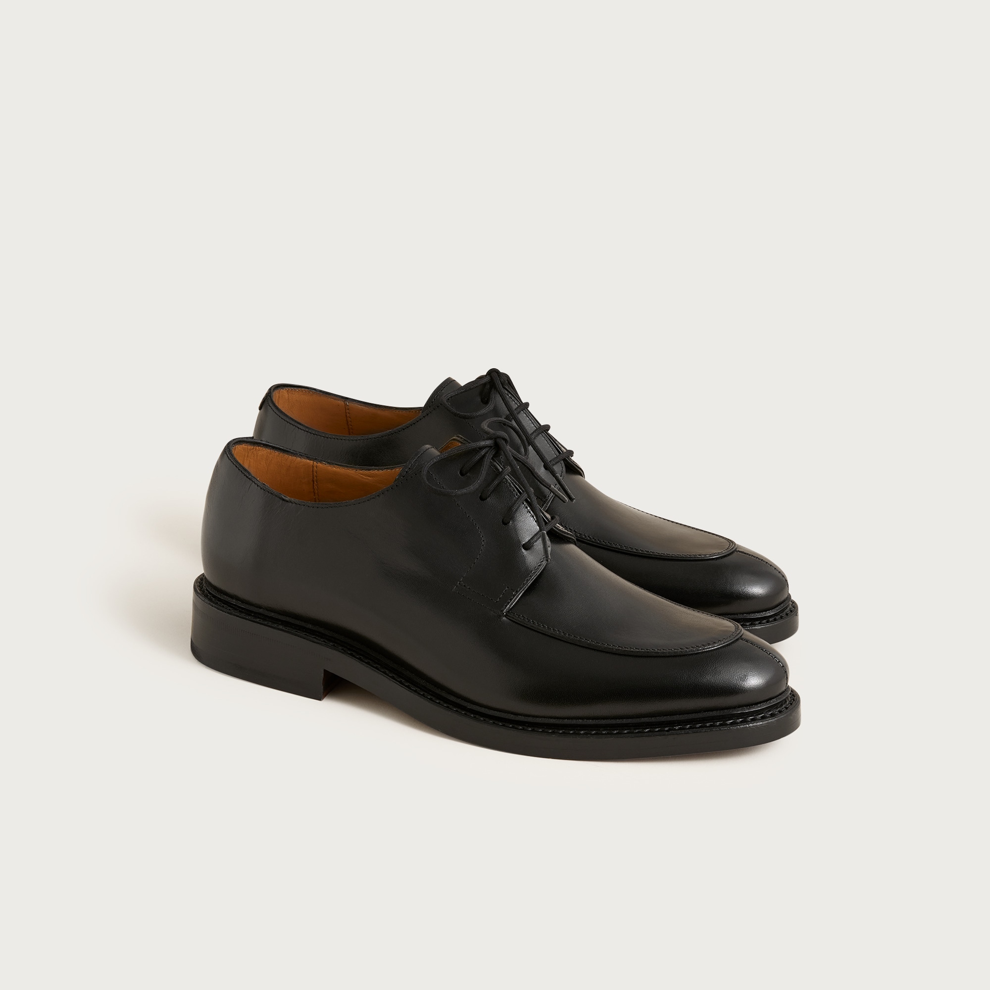 essex split-toe bluchers in leather for men