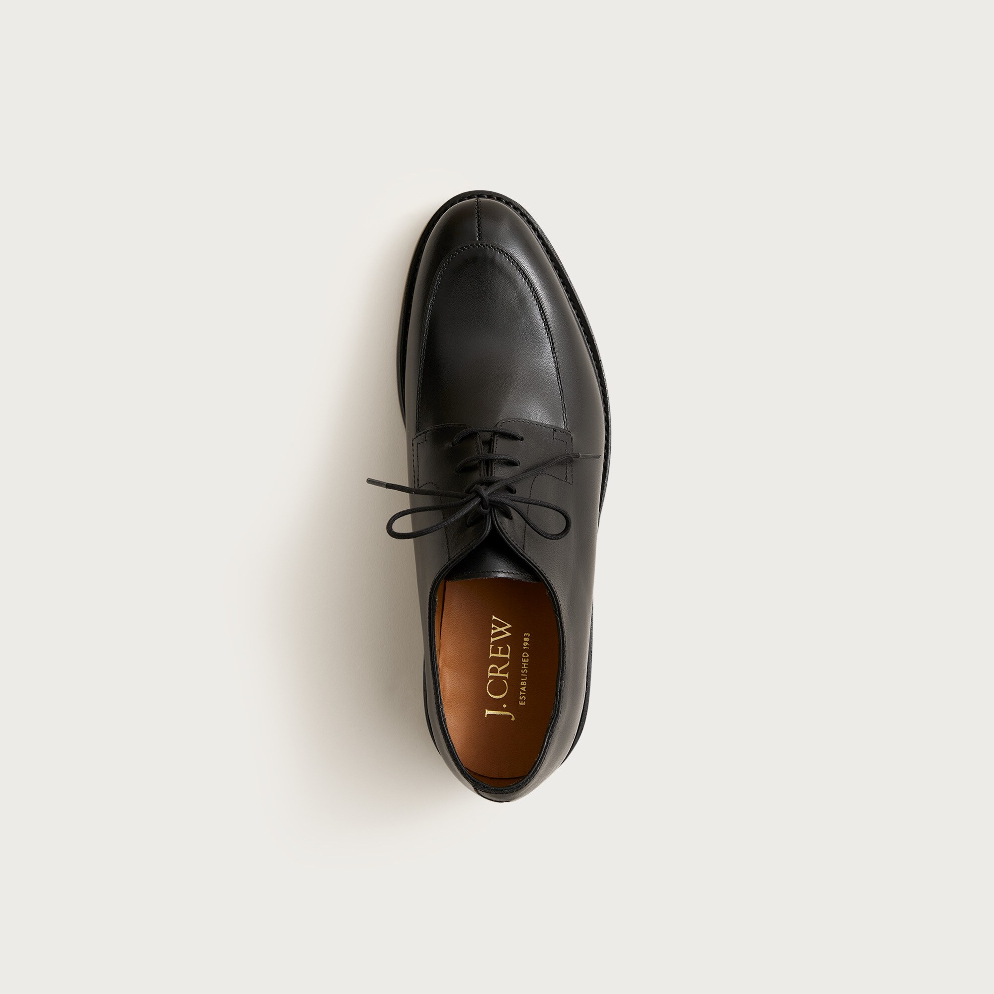 Essex split-toe bluchers in leather