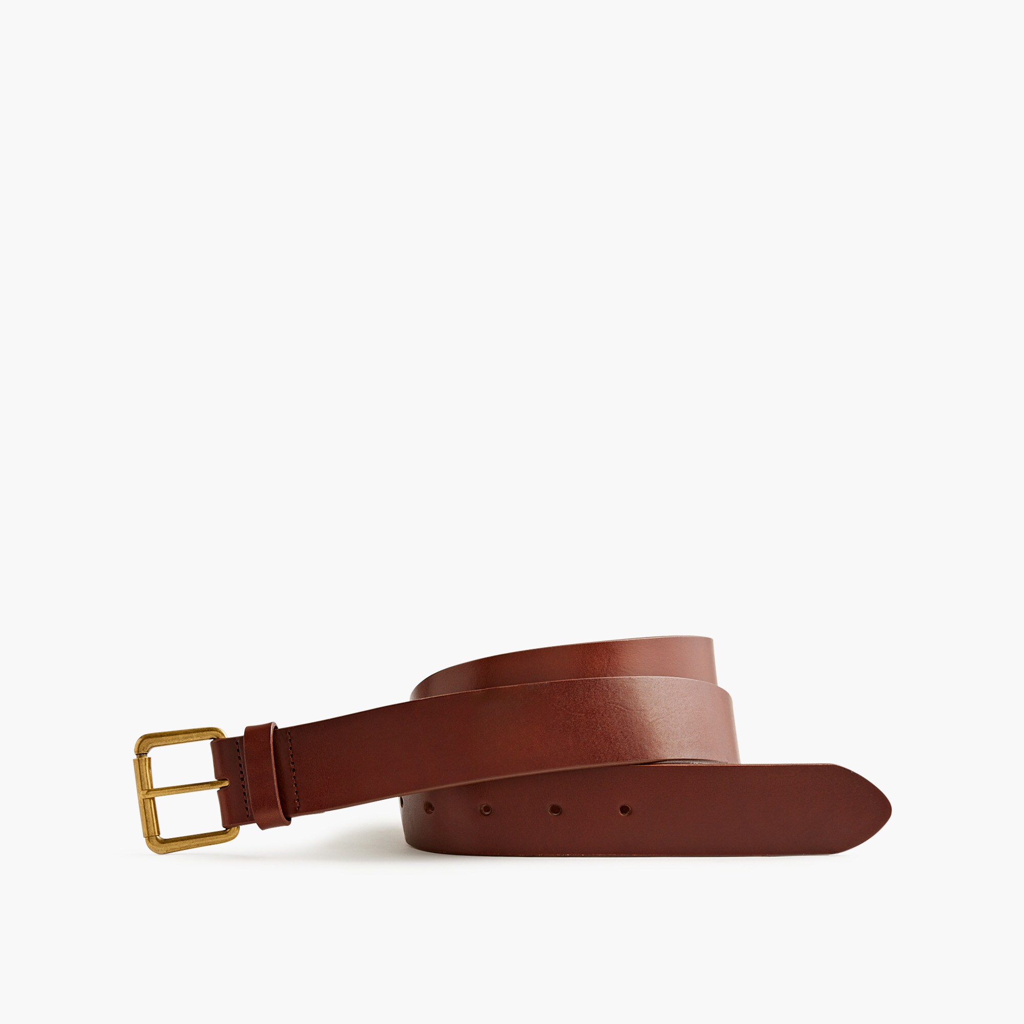 Men's Classic Dress Belt (Med Brown, Size 32) J.Crew Factory