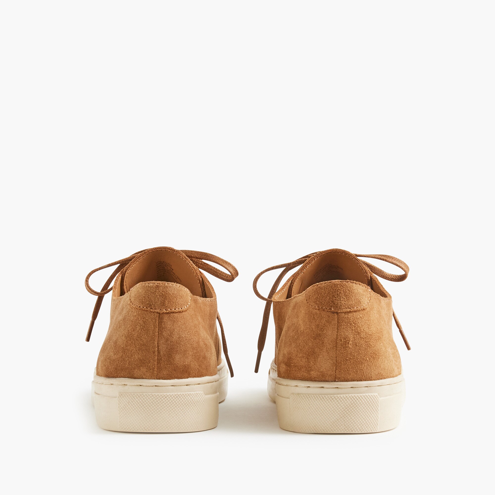 Lace-up apron-toe shoes