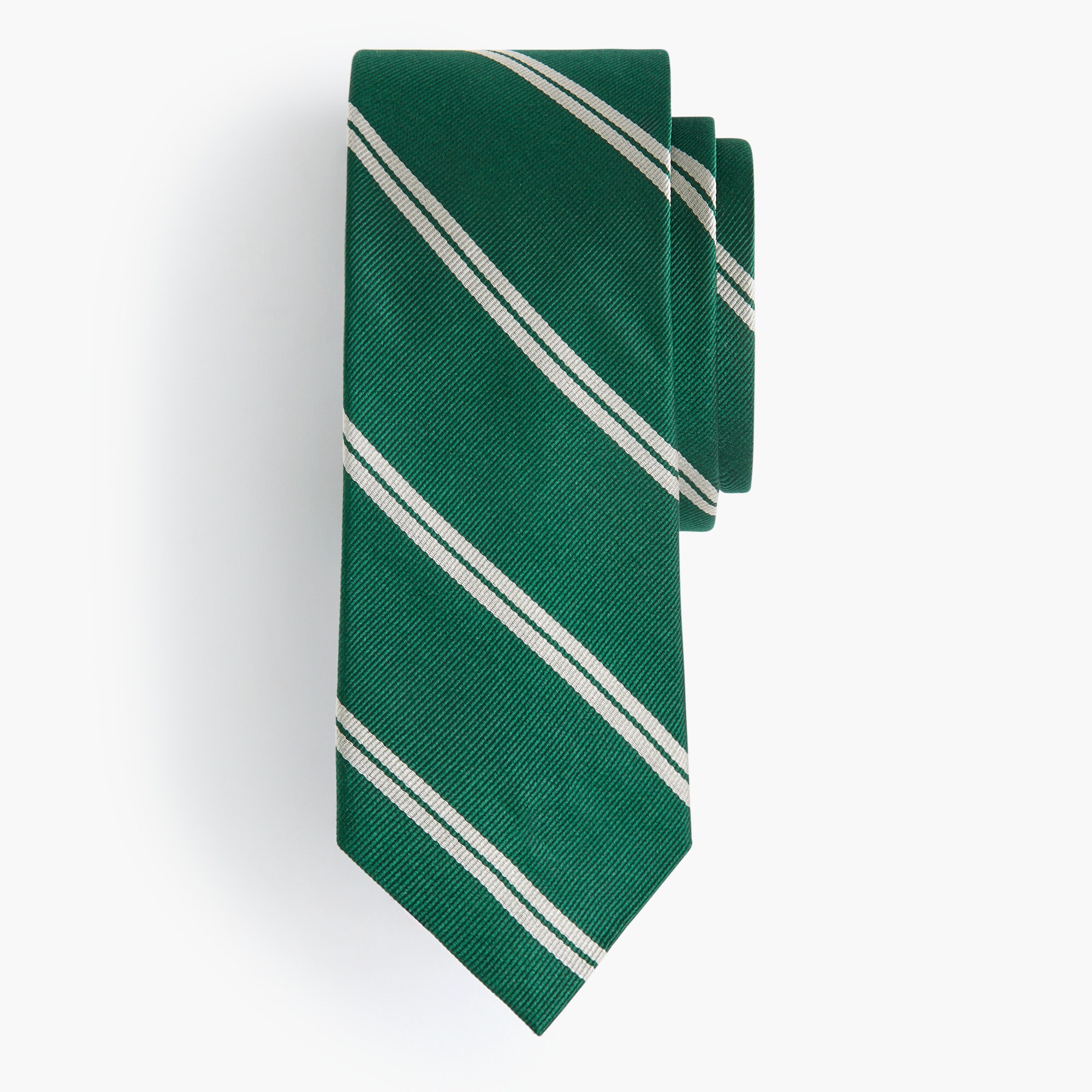 Striped tie