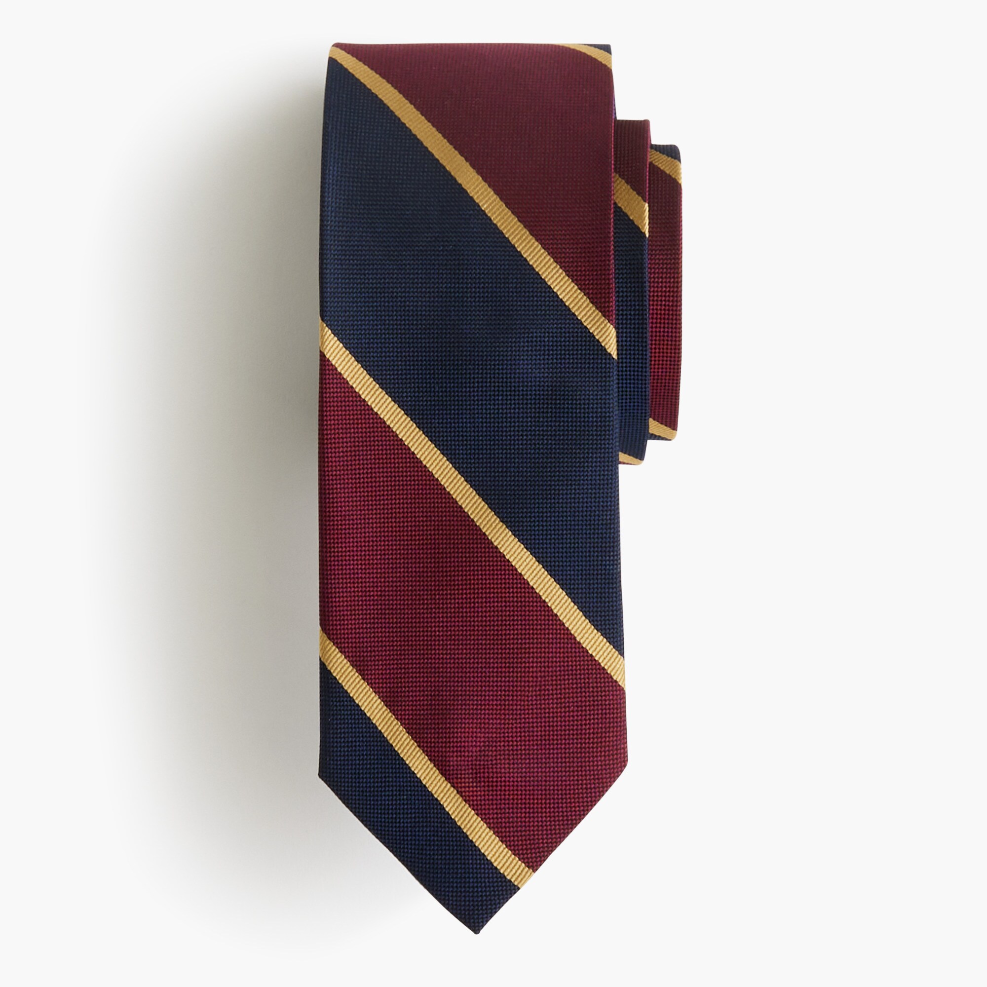 Striped tie