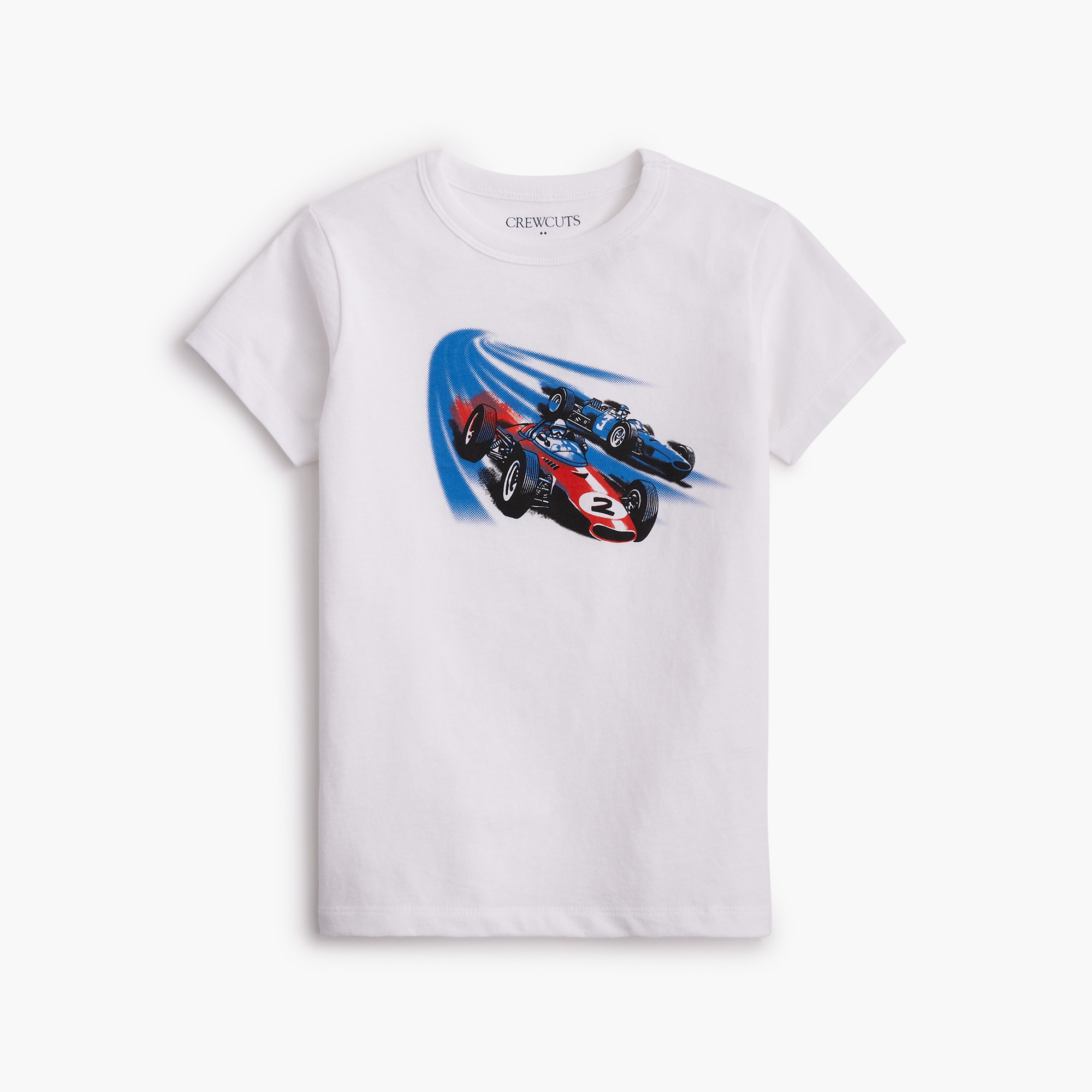 boys Boys' race car graphic tee