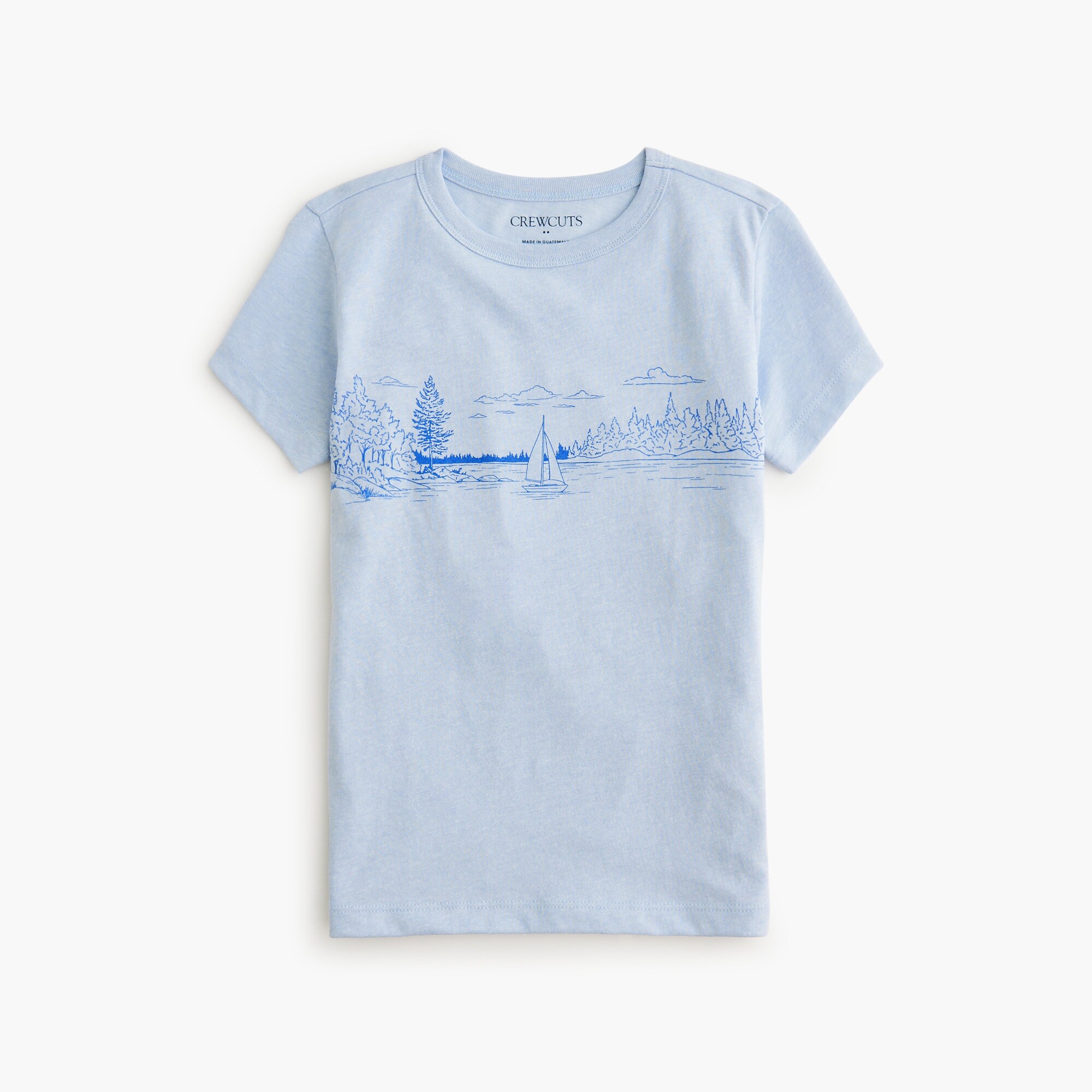 Boys' lakescape graphic tee