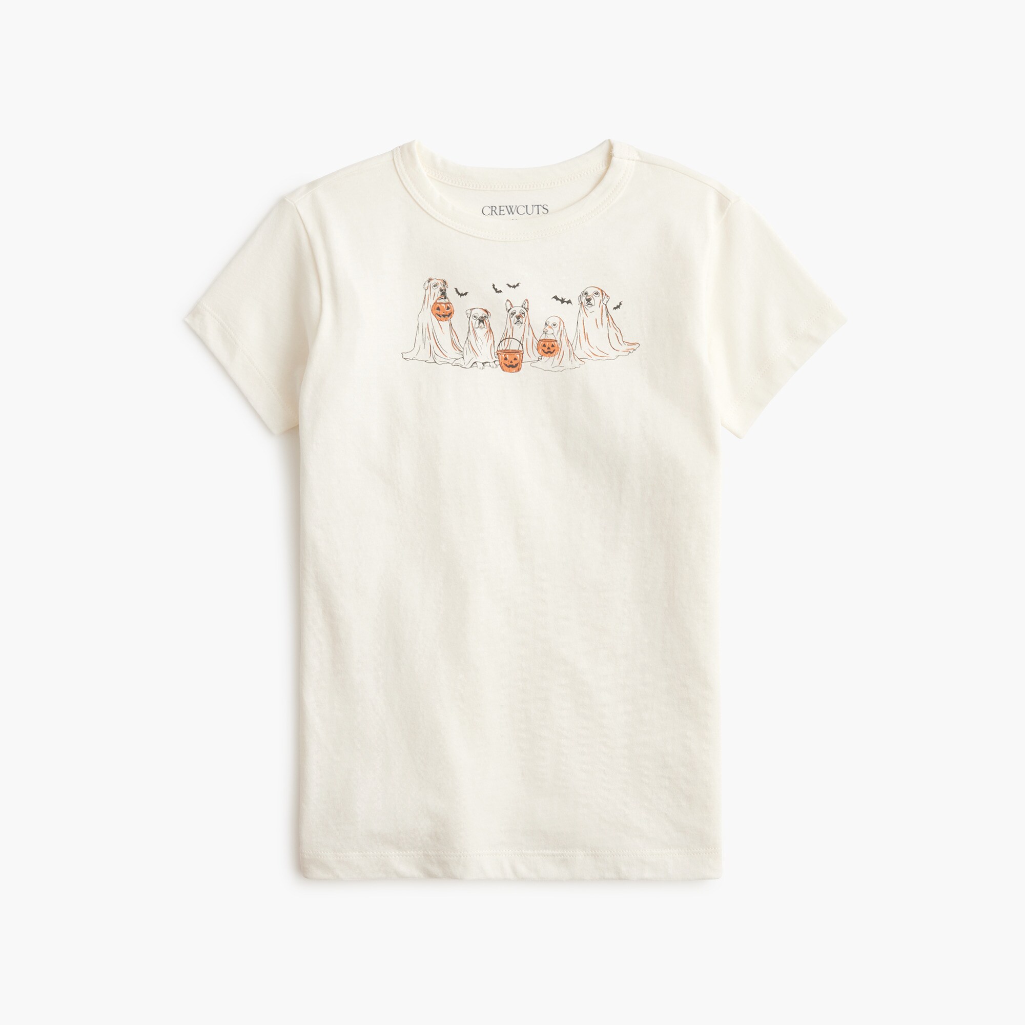 Boys' dogs in ghost costumes graphic tee