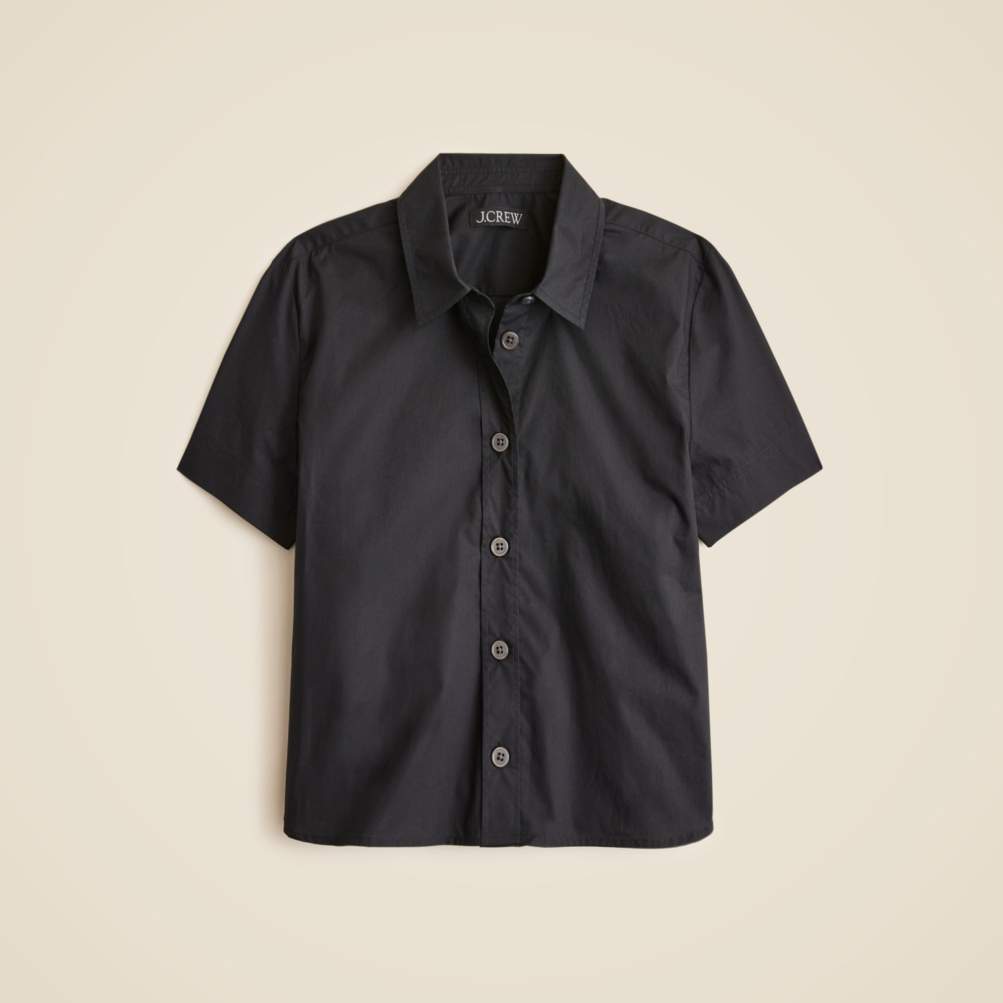 womens Gamine shirt in cotton poplin
