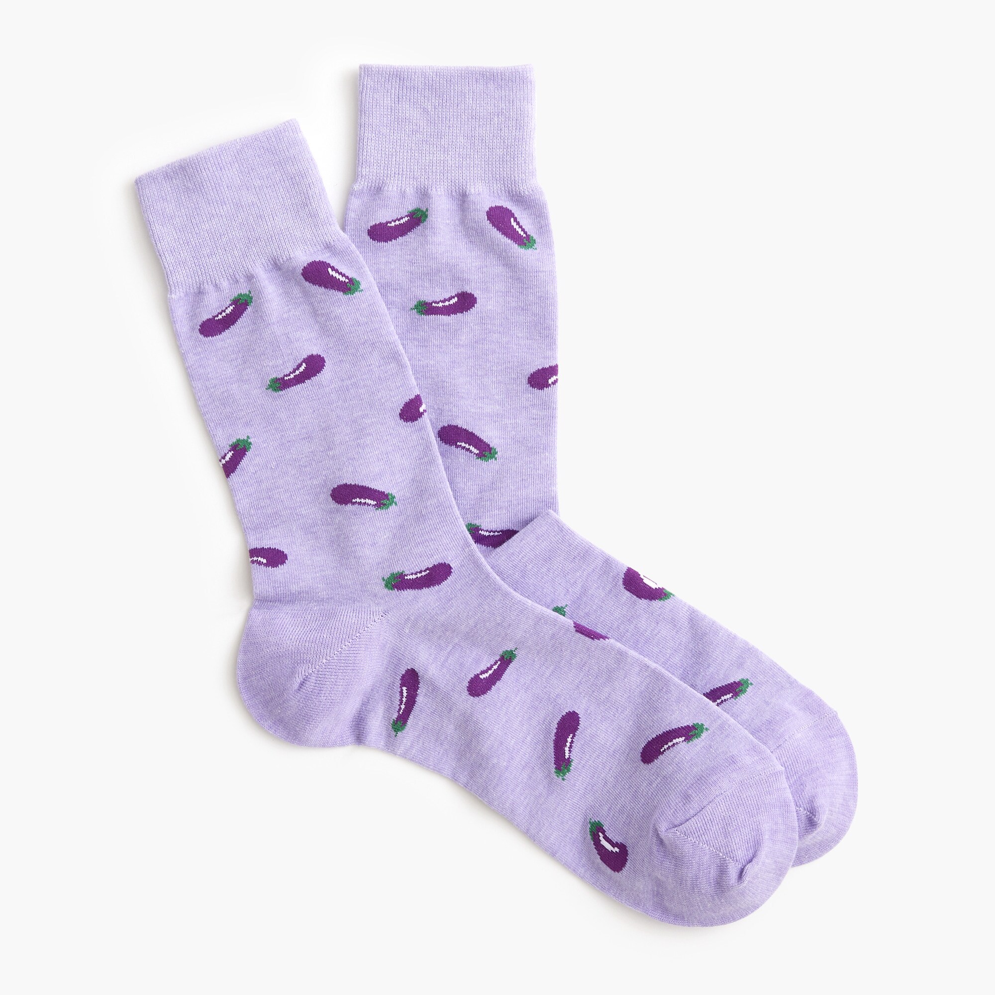 eggplant socks for men