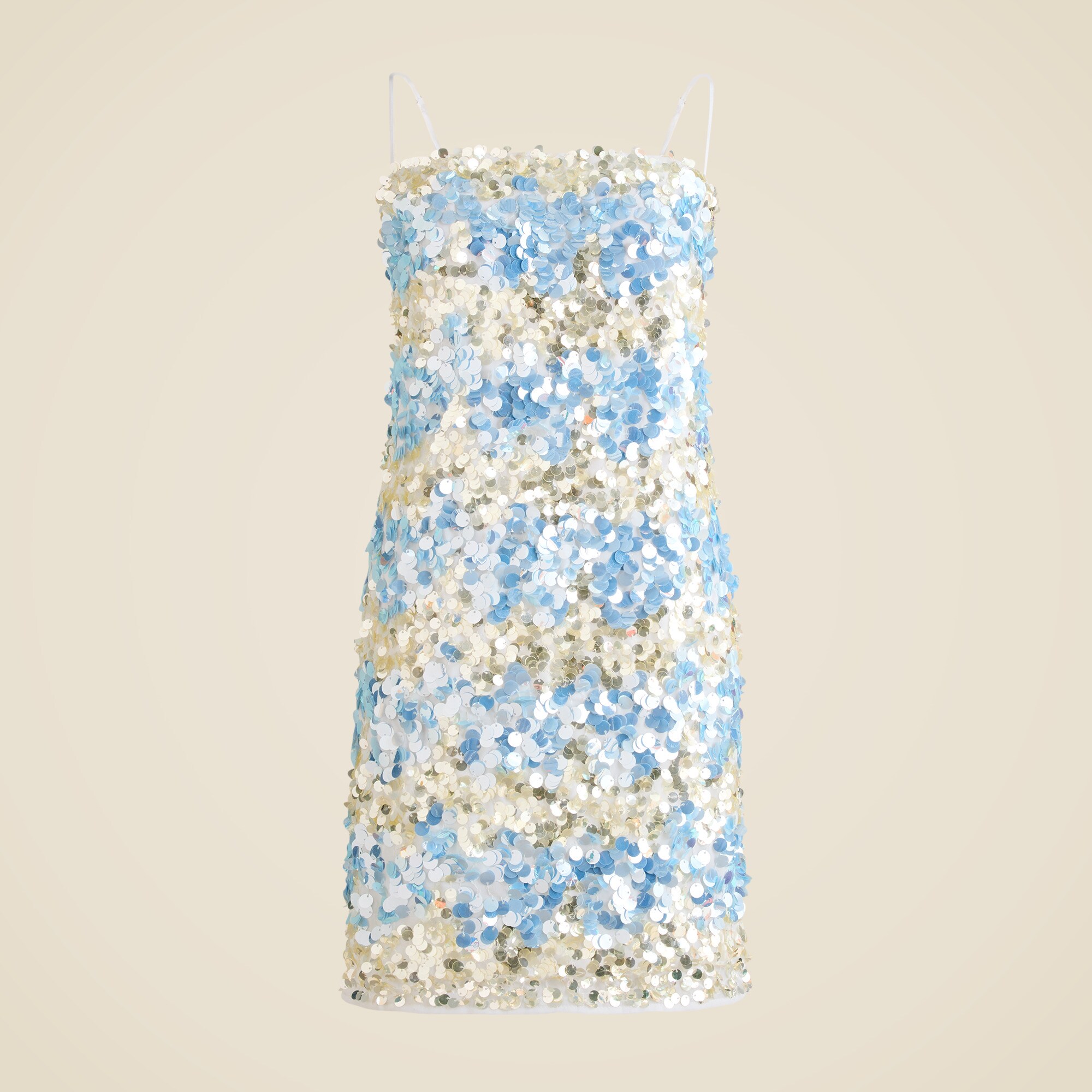 j crew sequin dress J Crew Blue Sequin Dress by J Crew