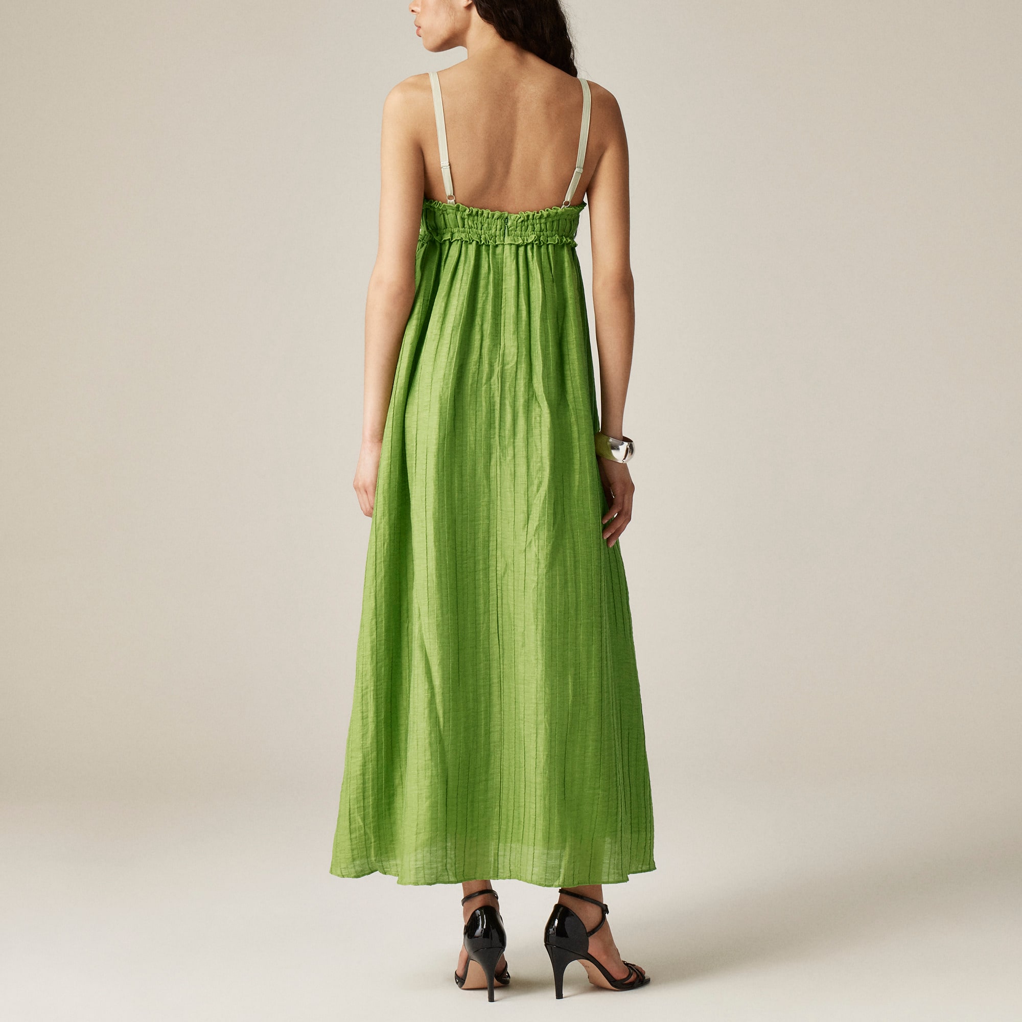 womens Collection empire-waist dress in linen blend