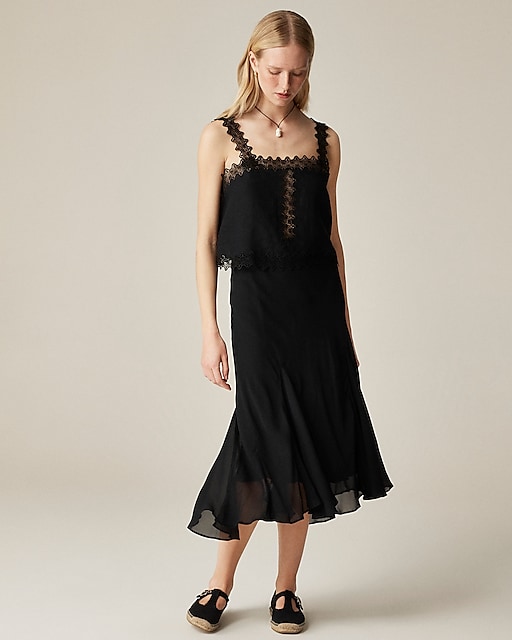 J.Crew: Christopher John Rogers X J.Crew Pleated Maxi Skirt J.Crew: Christopher John Rogers X J.Crew Pleated Maxi Skirt