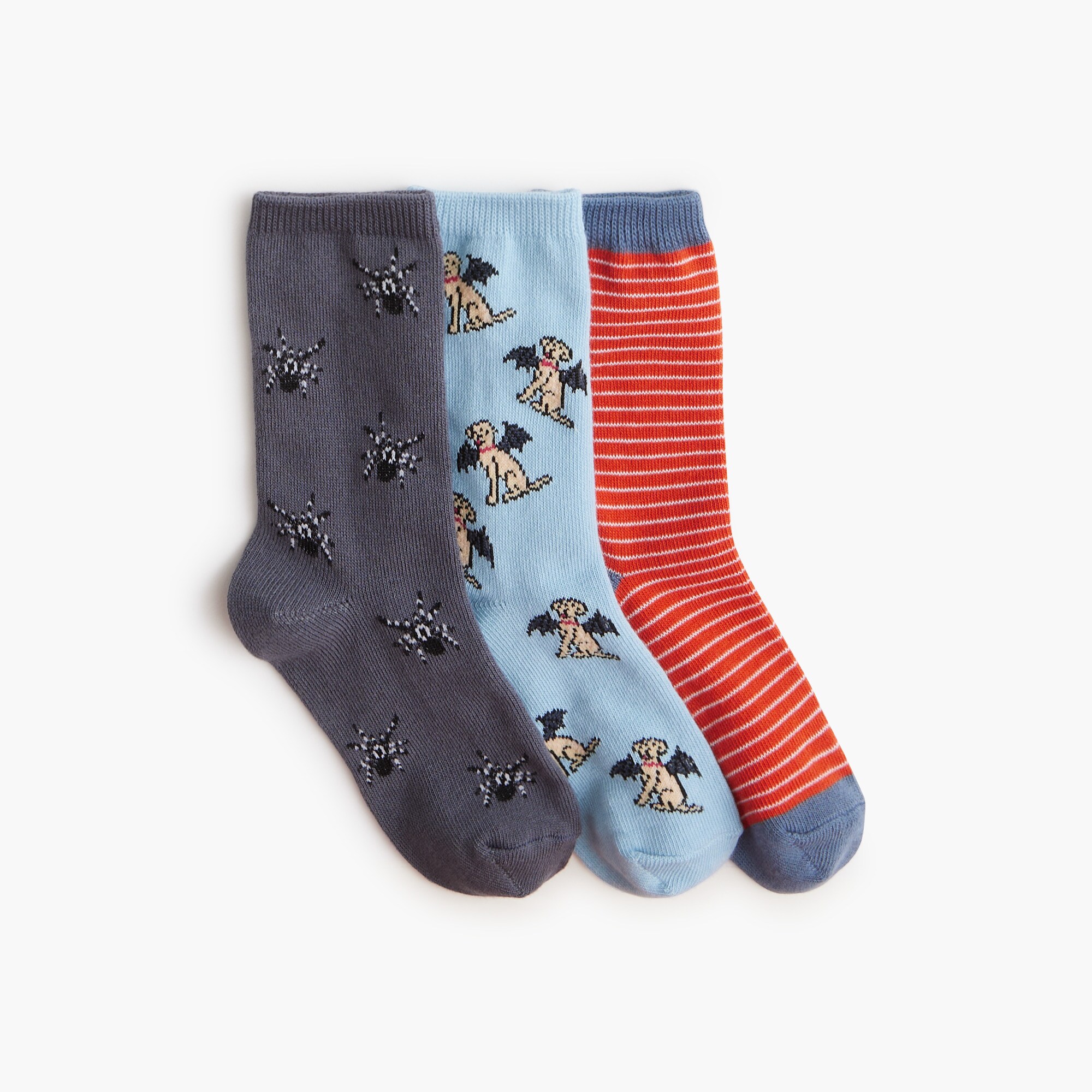 Boys' spooky socks pack-of-three