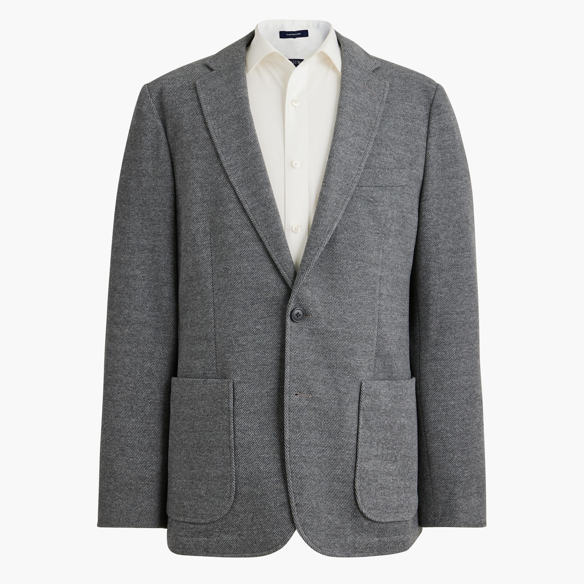 Classic-fit double-knit blazer