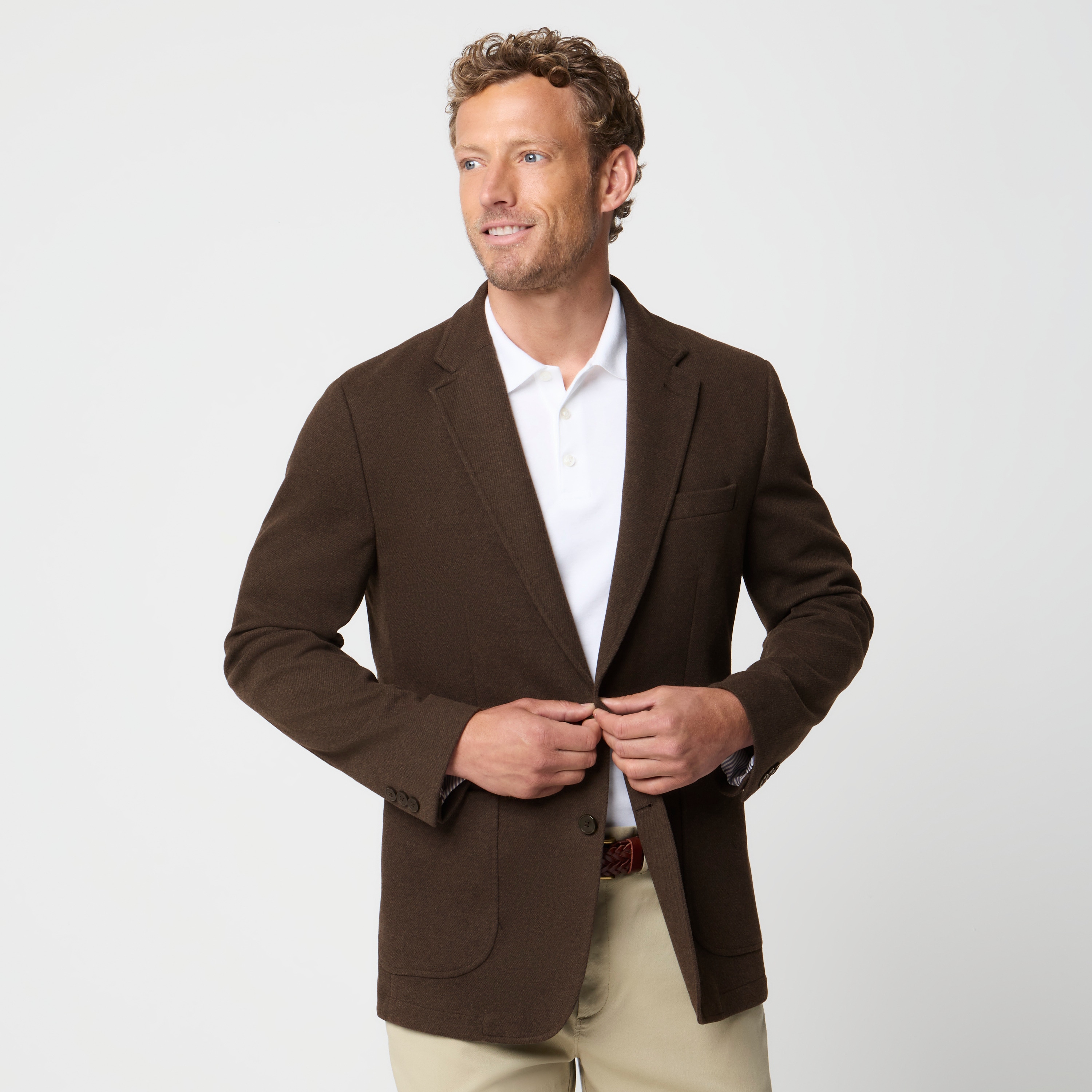 Double-knit blazer