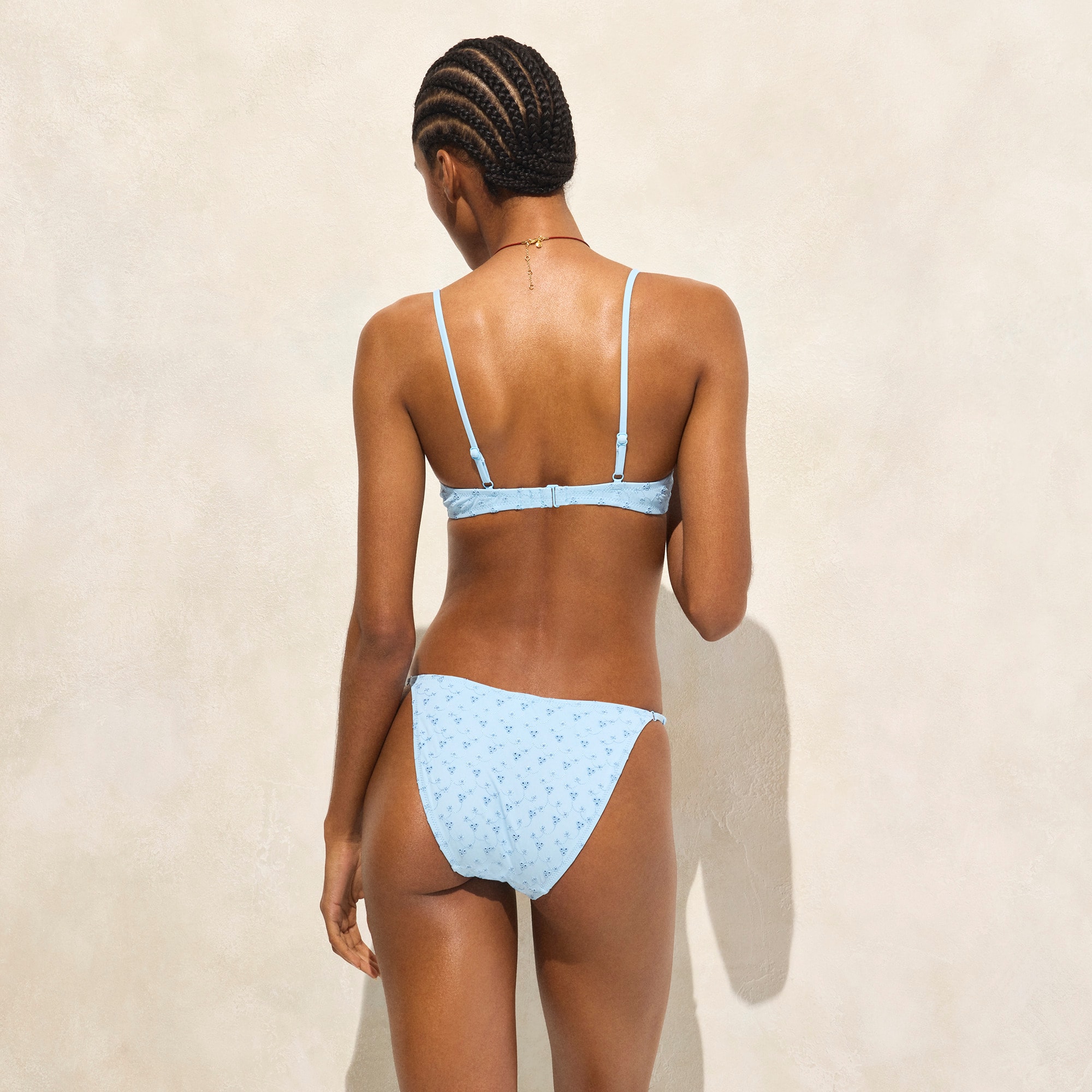 J.Crew: Eyelet Balconette Underwire Bikini Top For Women