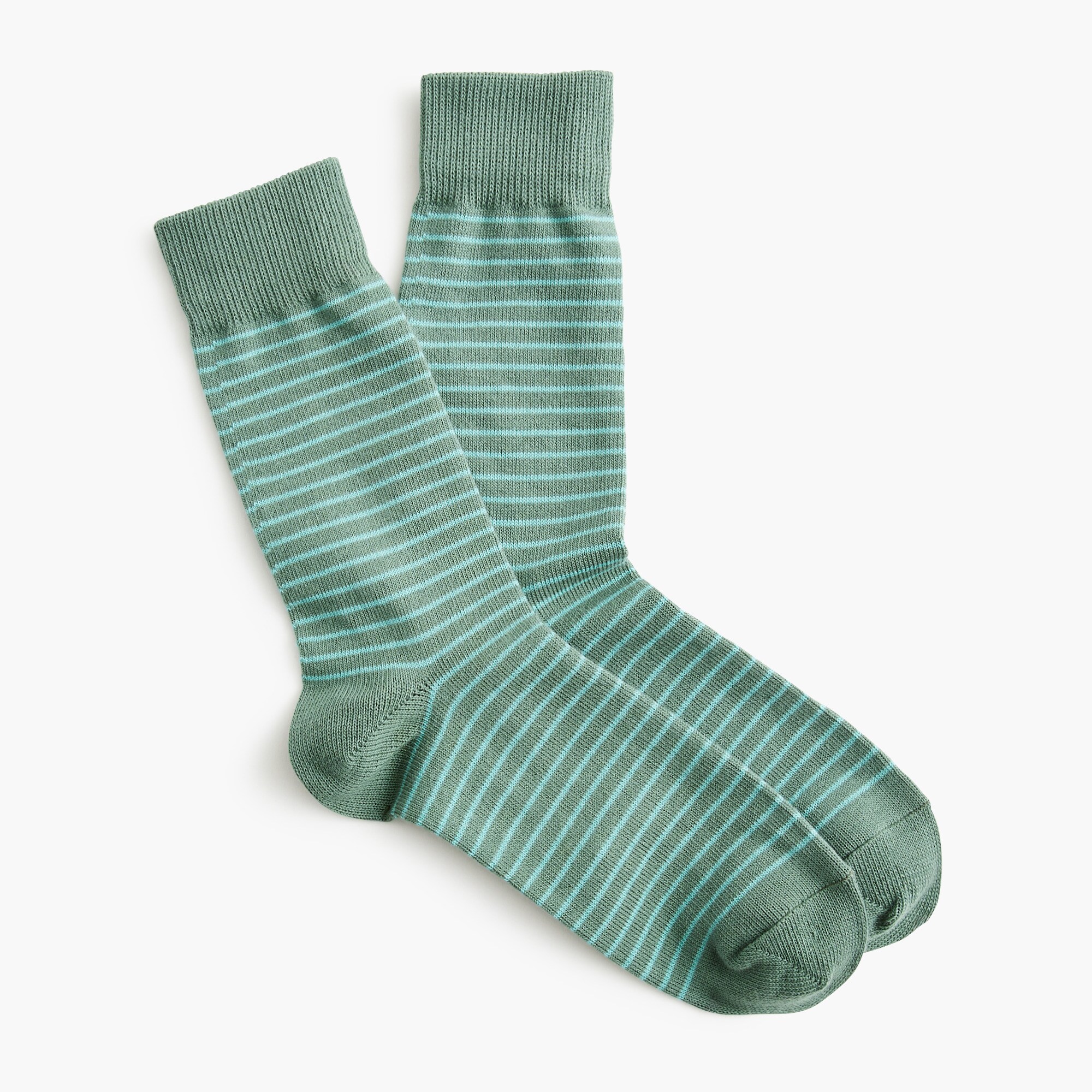 micro-stripe socks for men