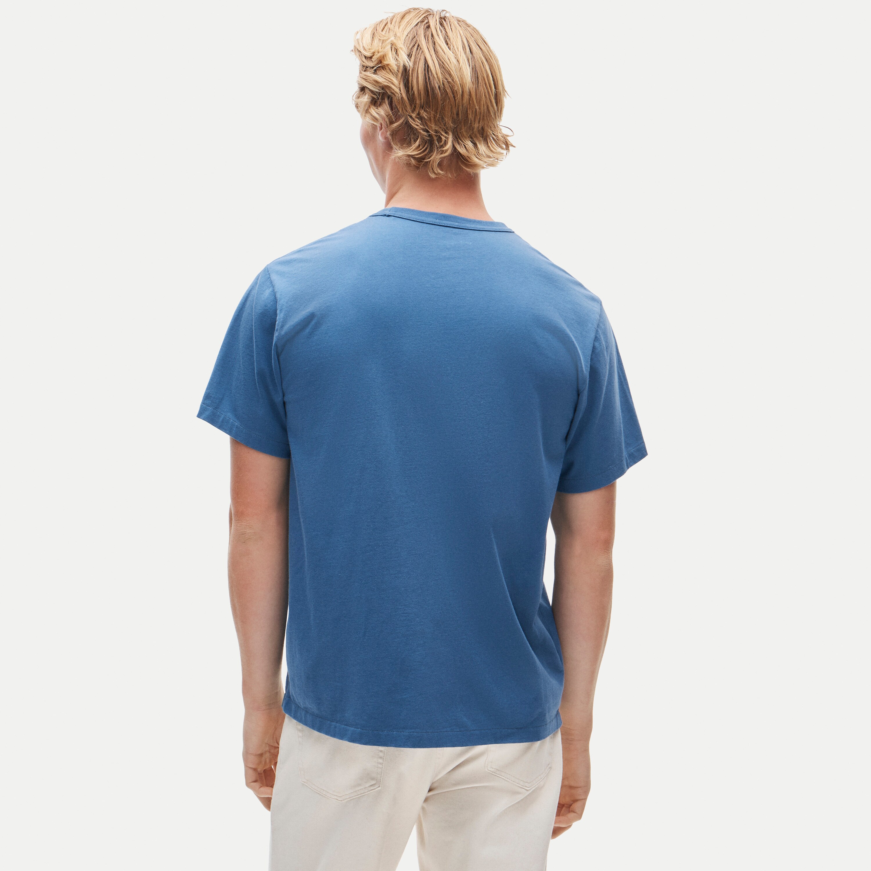 Wallace & Barnes heritage-weight cotton T-shirt