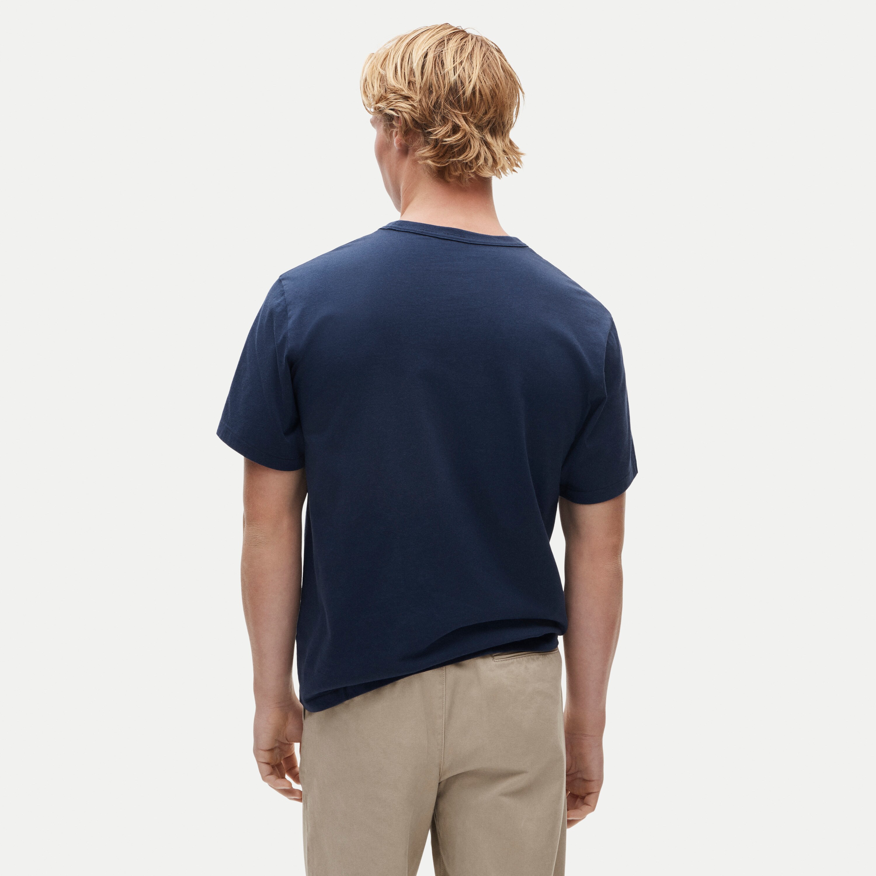 Wallace & Barnes heritage-weight cotton T-shirt