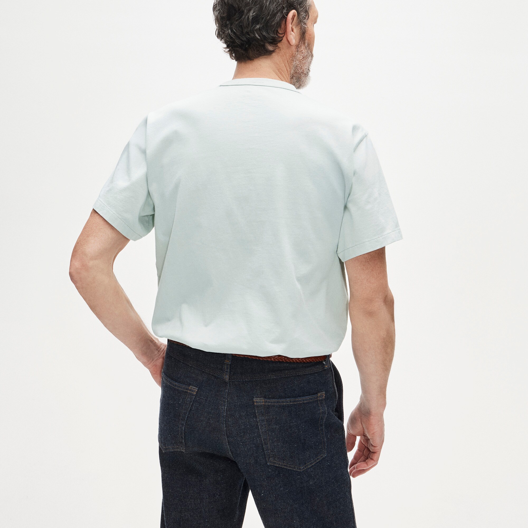 Wallace &amp; Barnes heritage-weight cotton T-shirt - thumbnail 2