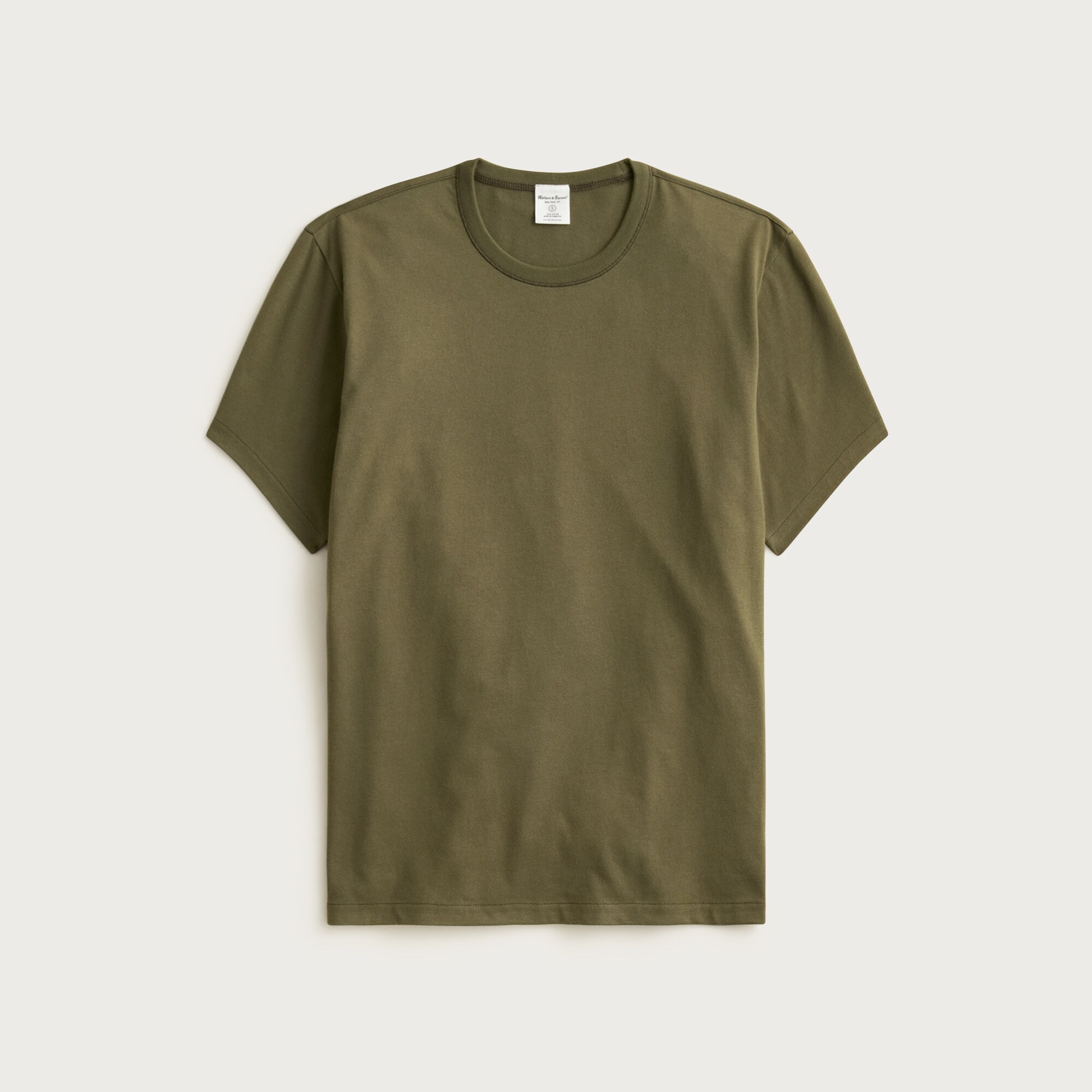 Wallace & Barnes heritage-weight cotton T-shirt