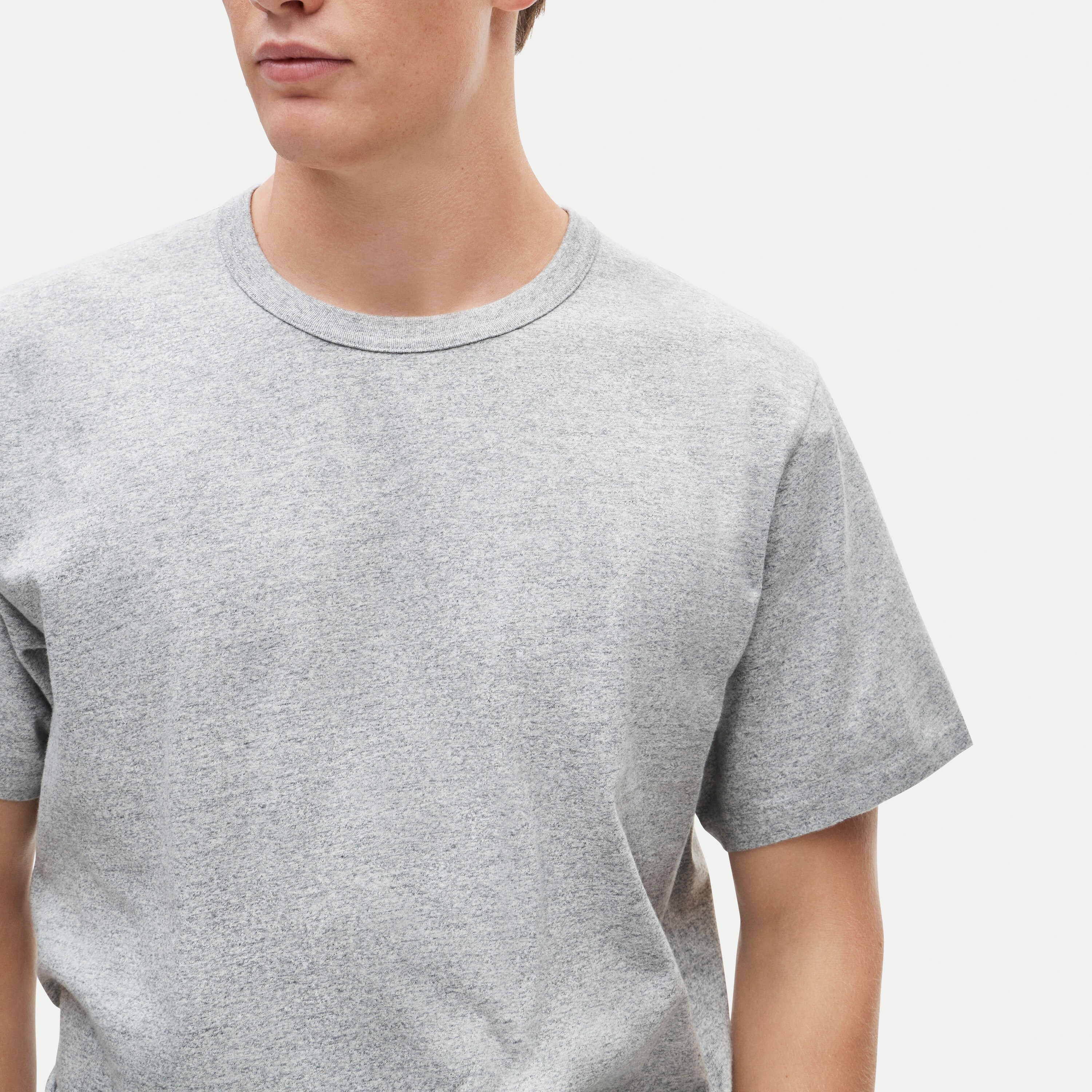 Wallace & Barnes heritage-weight cotton T-shirt