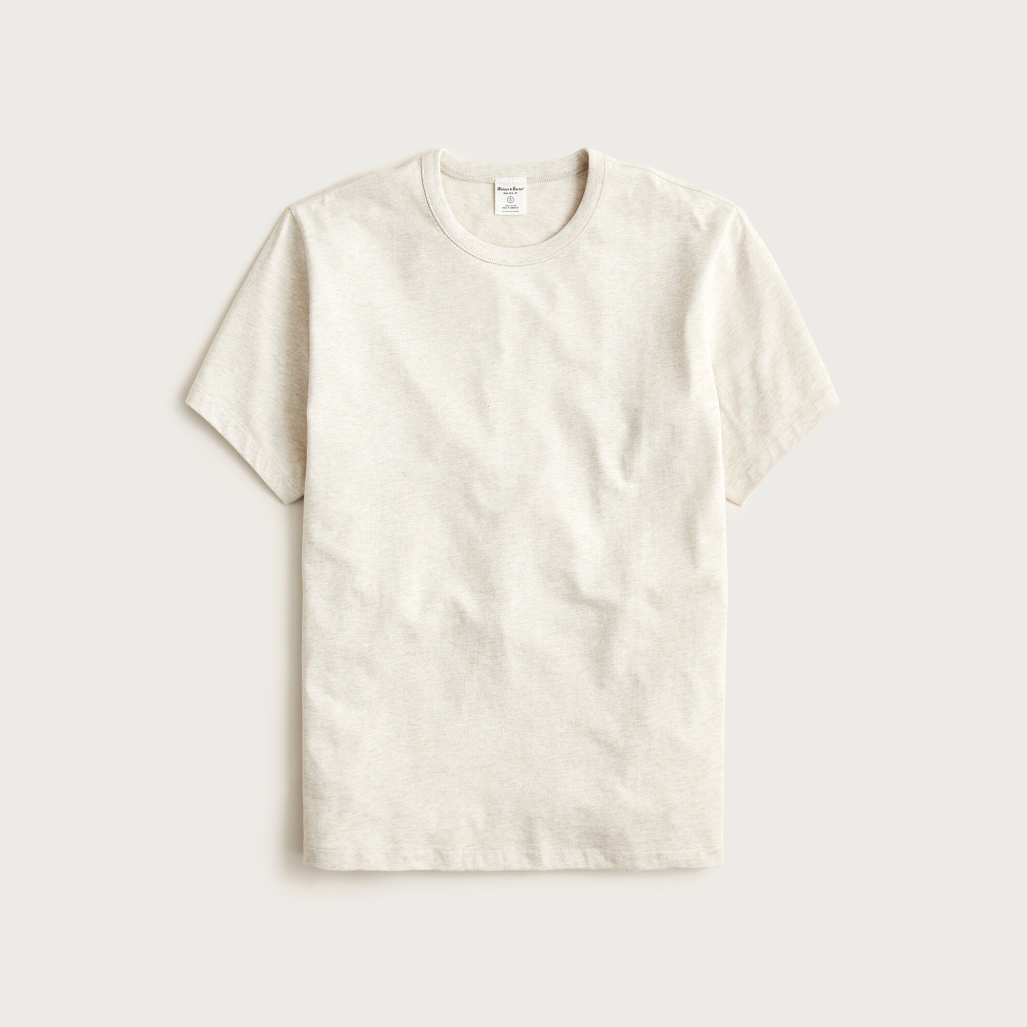  Wallace &amp; Barnes heritage-weight cotton T-shirt
