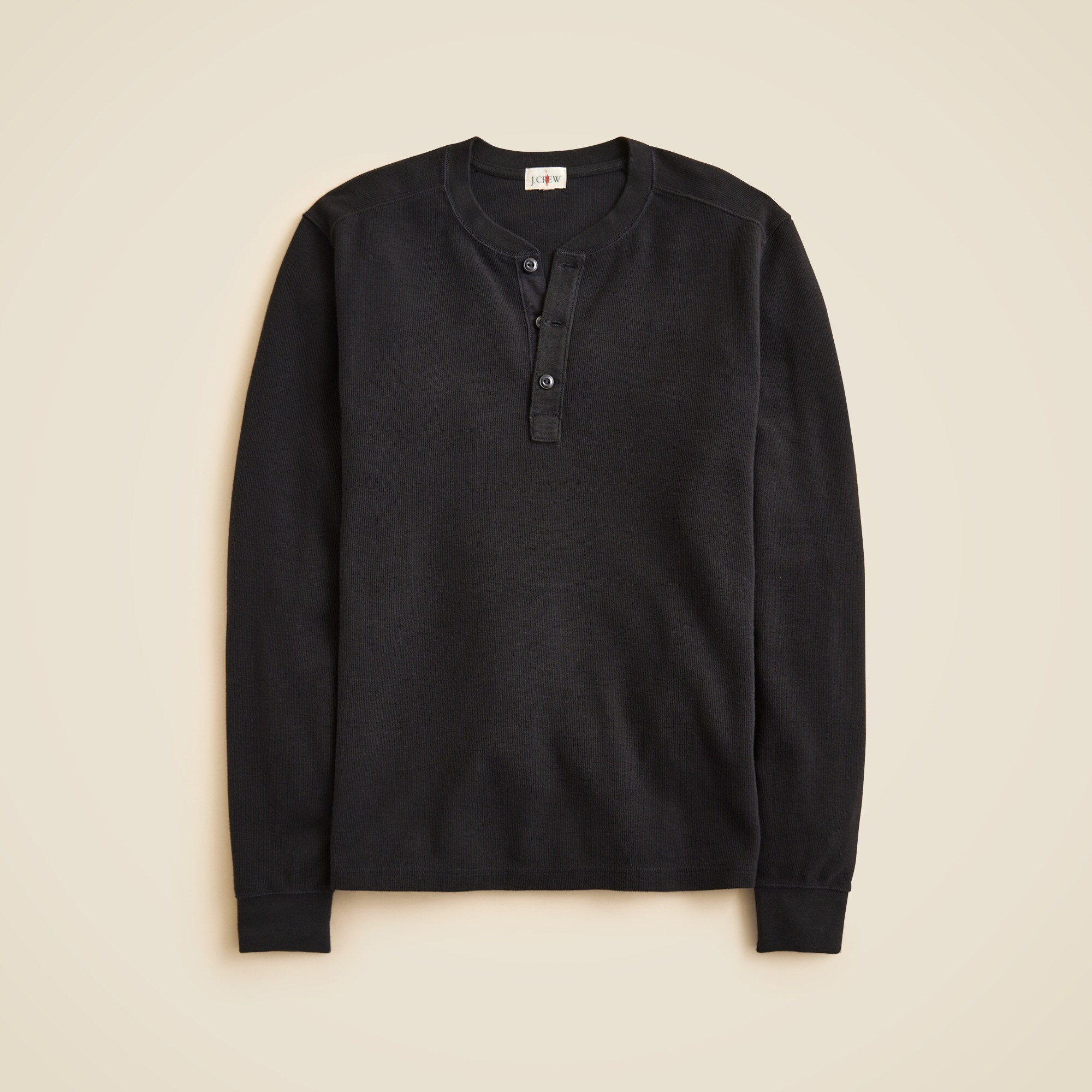 Jacquard Rib-knit Henley For Men | J.Crew