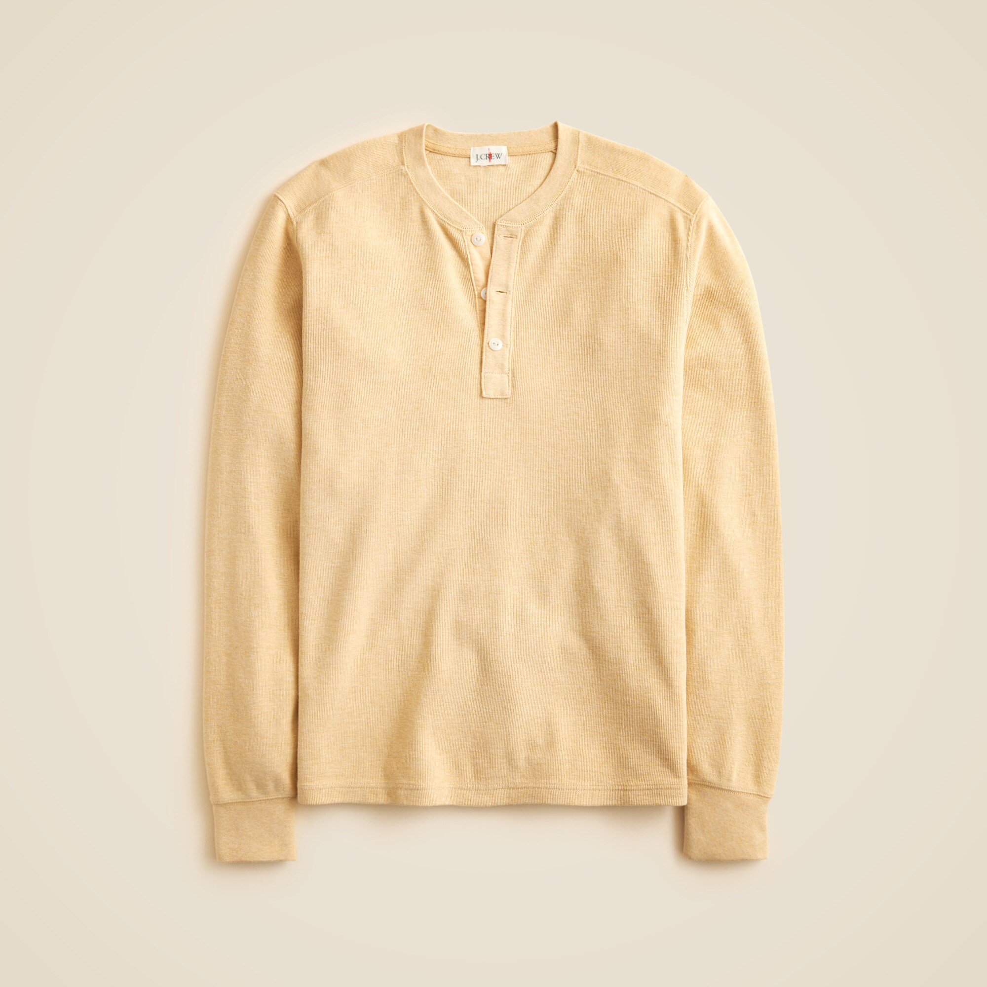 Jacquard Rib-knit Henley For Men | J.Crew