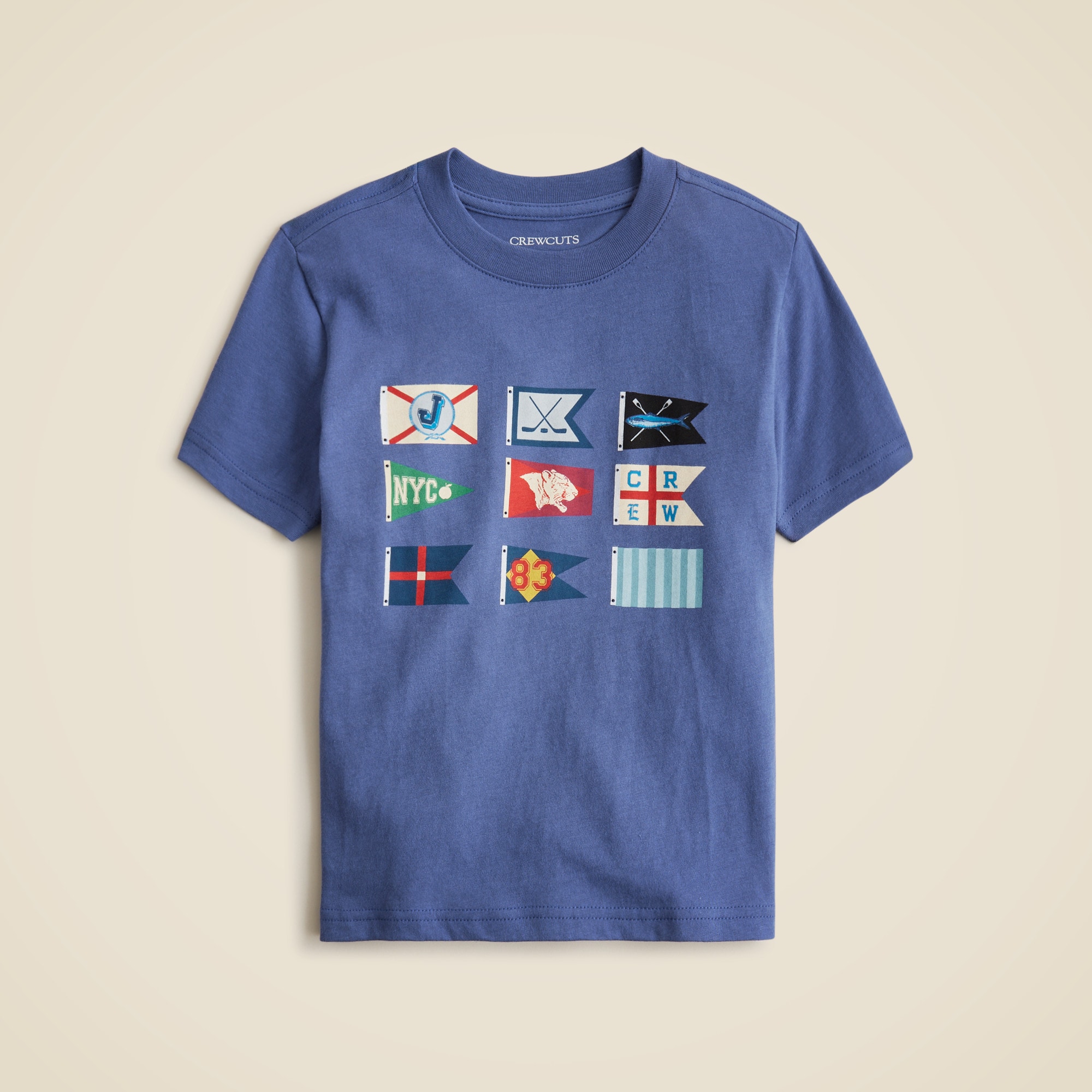 Kids' Short-sleeve Nautical Flag Graphic T-shirt For Boys | J.Crew