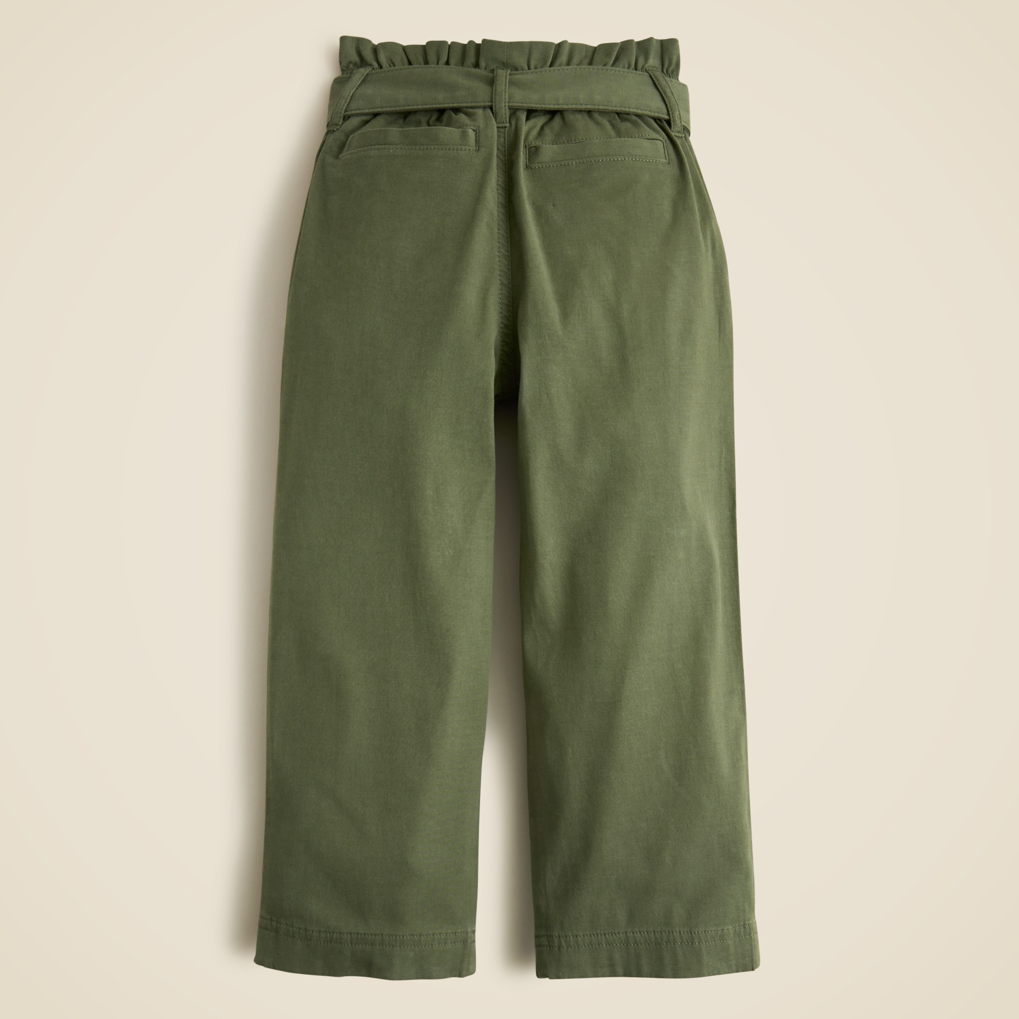 Girls' Tie-waist Pant In Drapey Twill For Girls | J.Crew