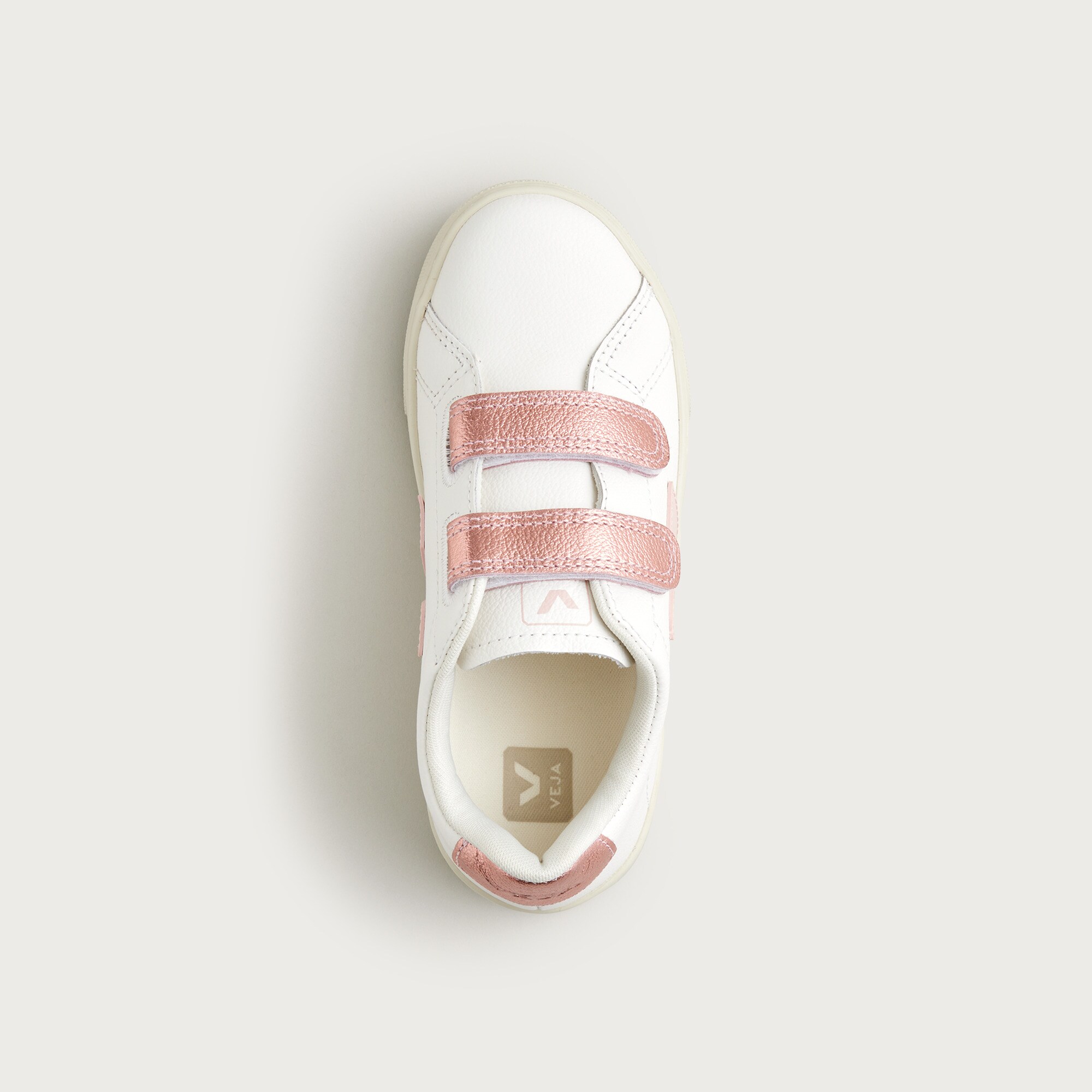 Kids' Veja™ Esplar metallic leather sneakers