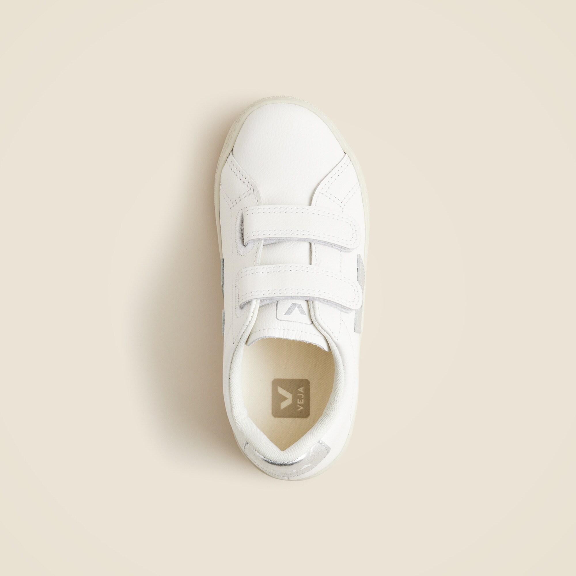 Kids' Veja™ Esplar metallic leather sneakers