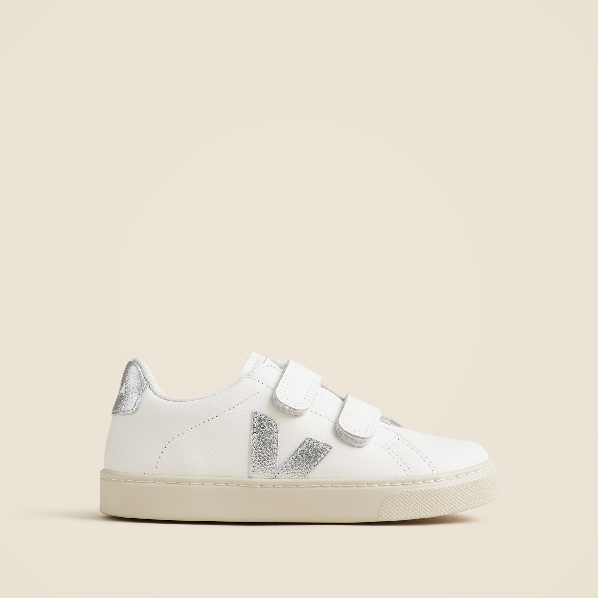 Kids' Veja™ Esplar metallic leather sneakers