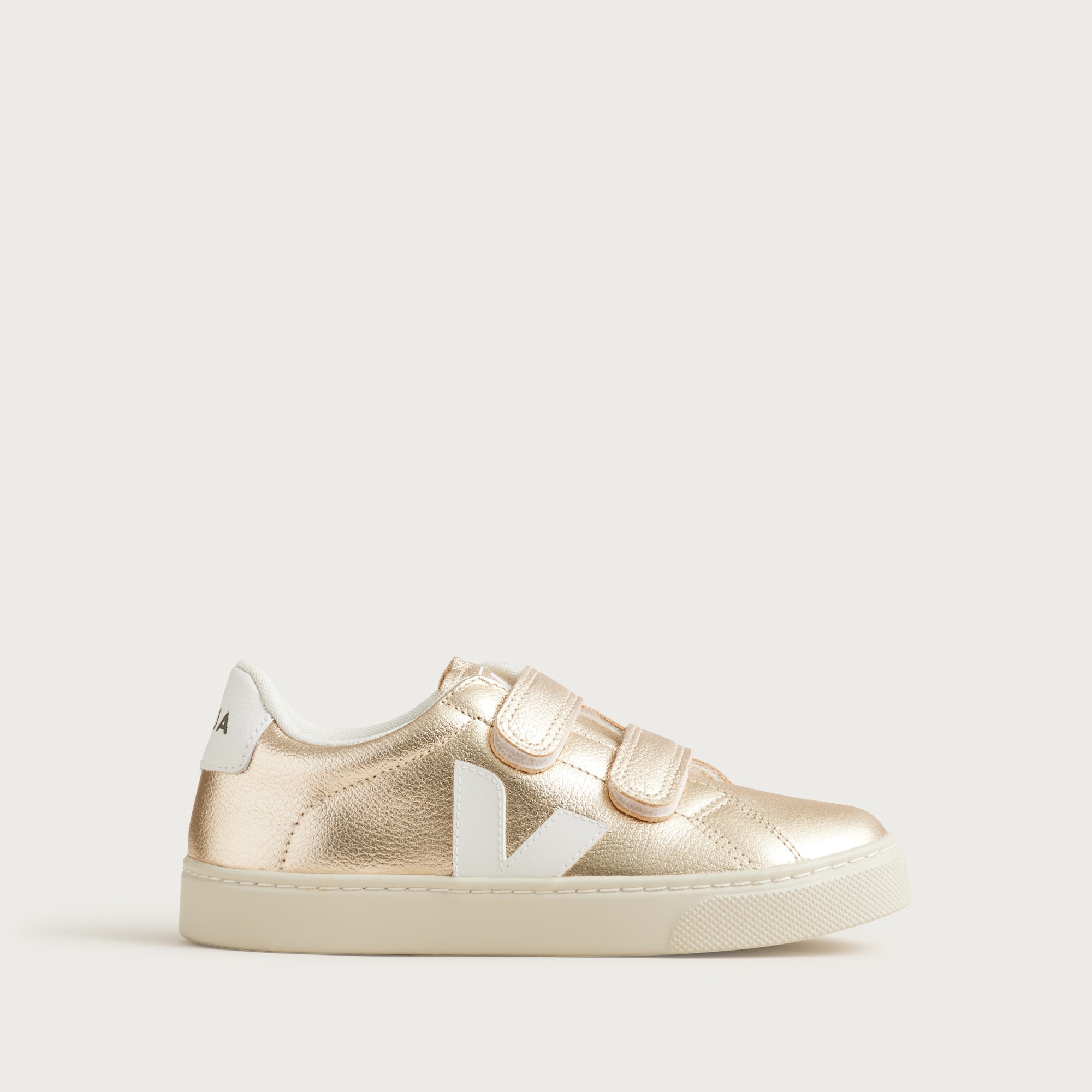 Kids' Veja™ Esplar metallic leather sneakers