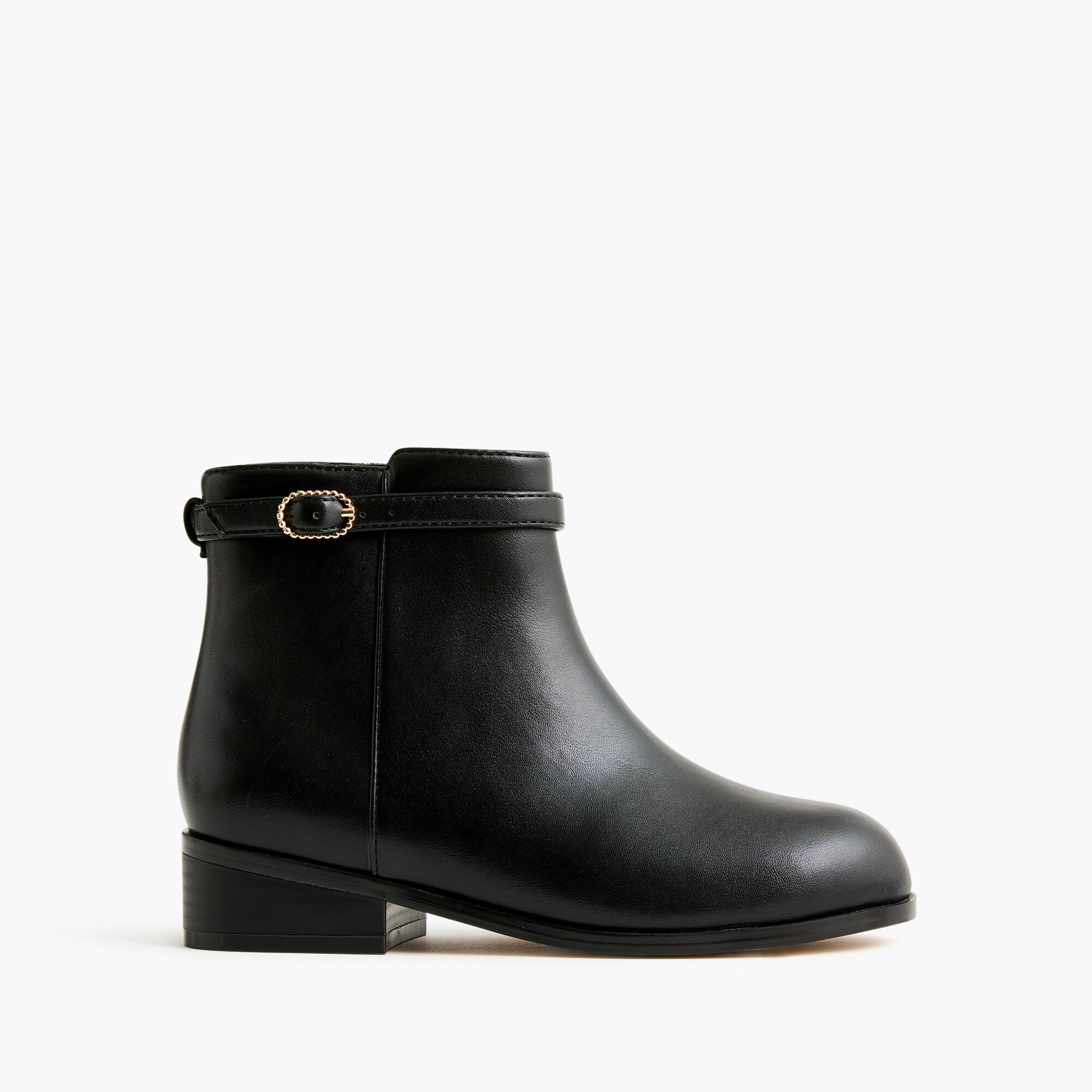 Girls' buckle-strap booties