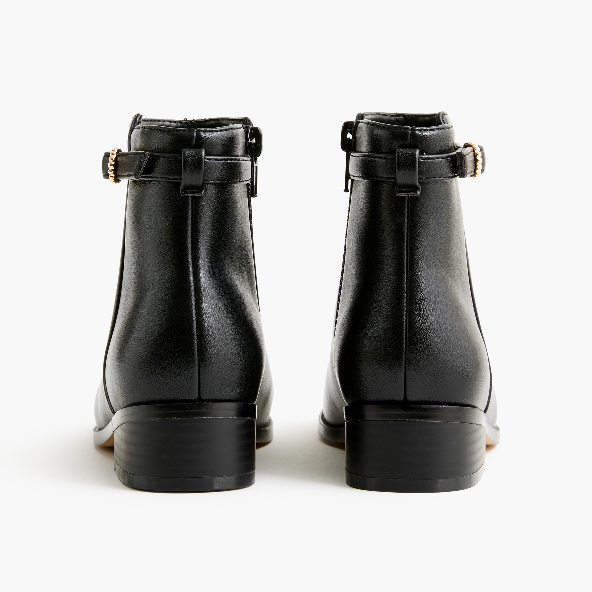 Girls' buckle-strap booties