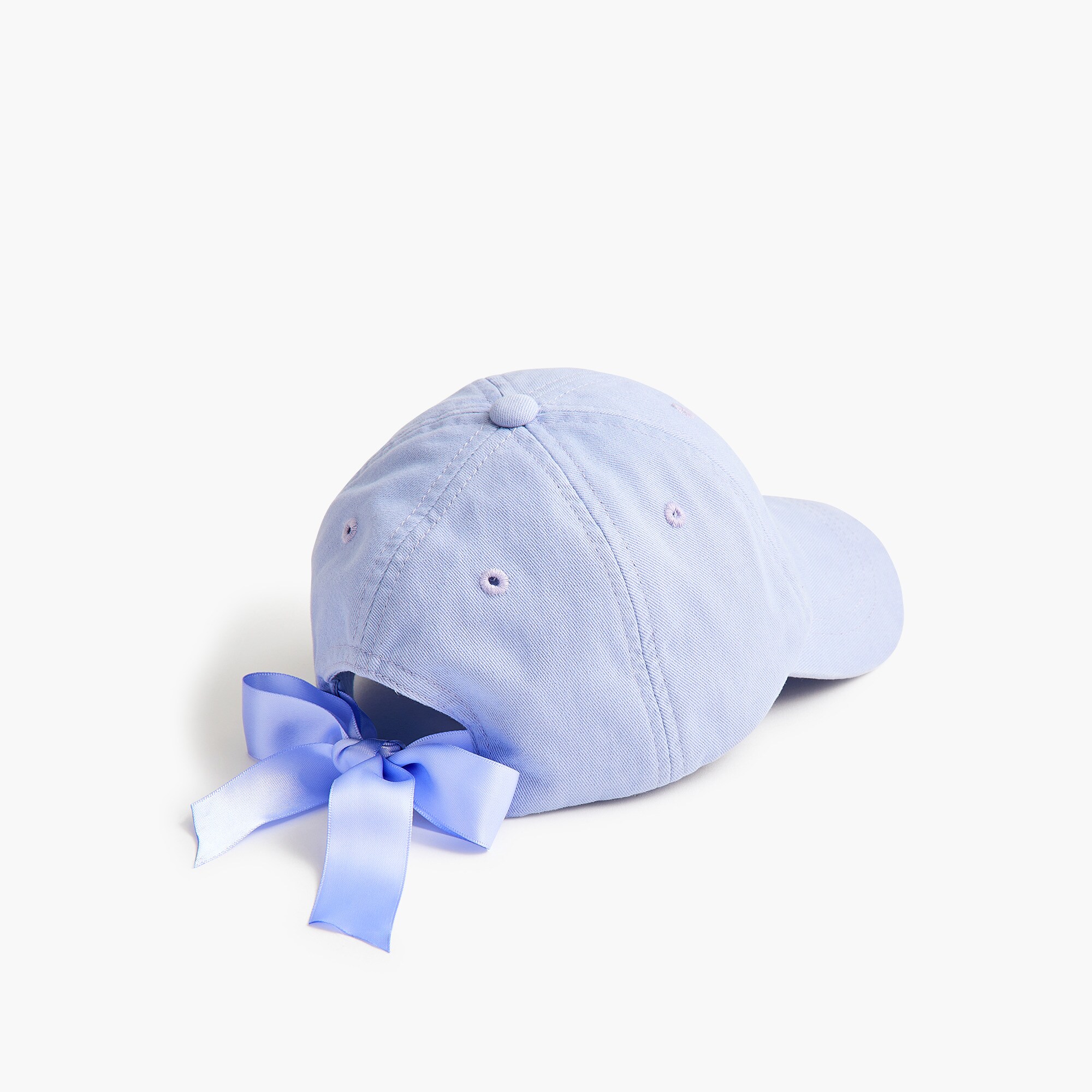 girls Girls' satin bow-back hat