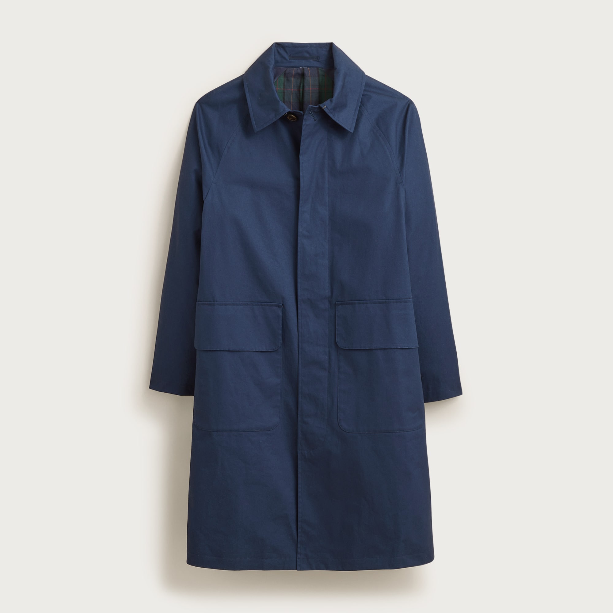 Rivington Car Coat In Water-resistant Cotton Twill For Men | J.Crew