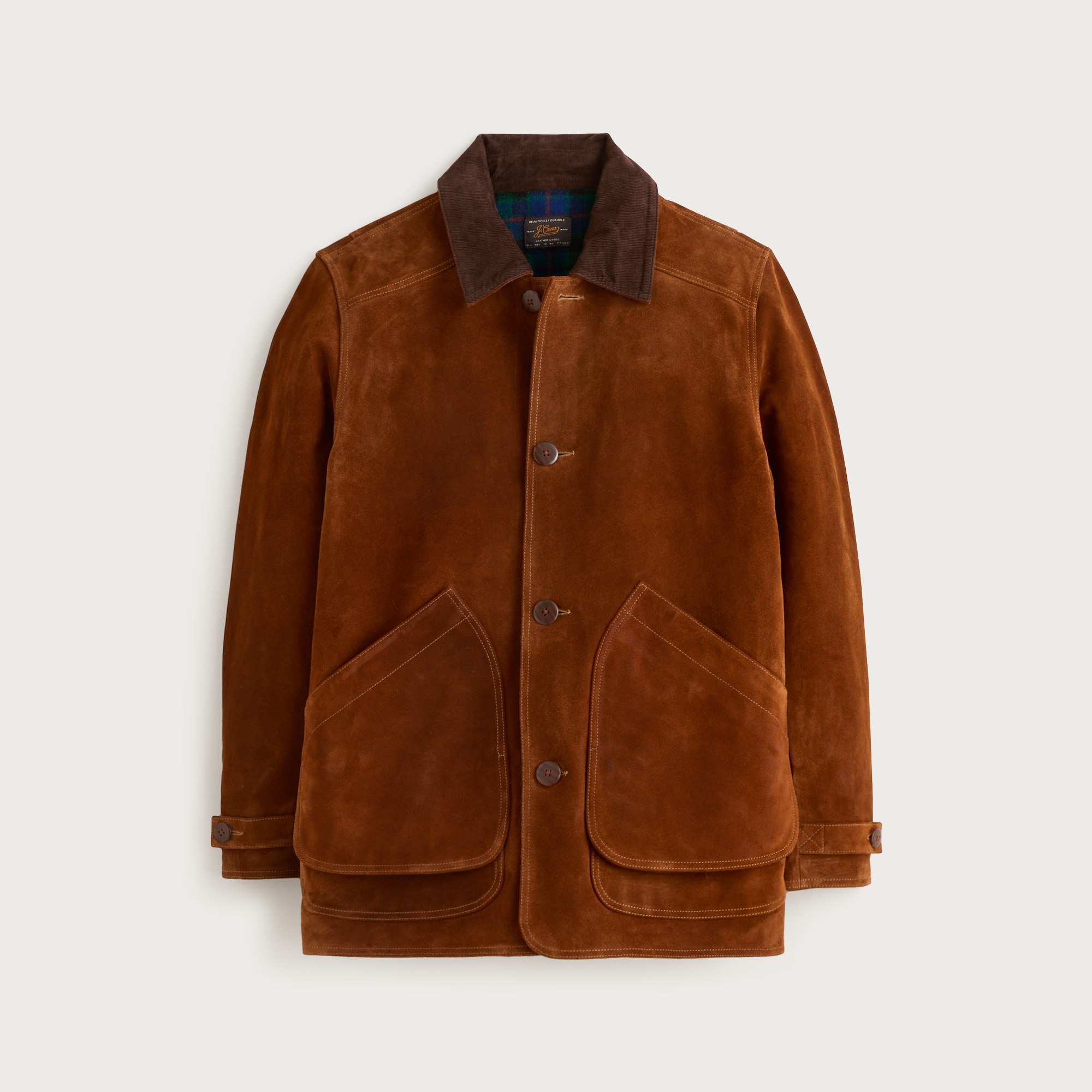 Men's Barn Jacket™ in Italian suede