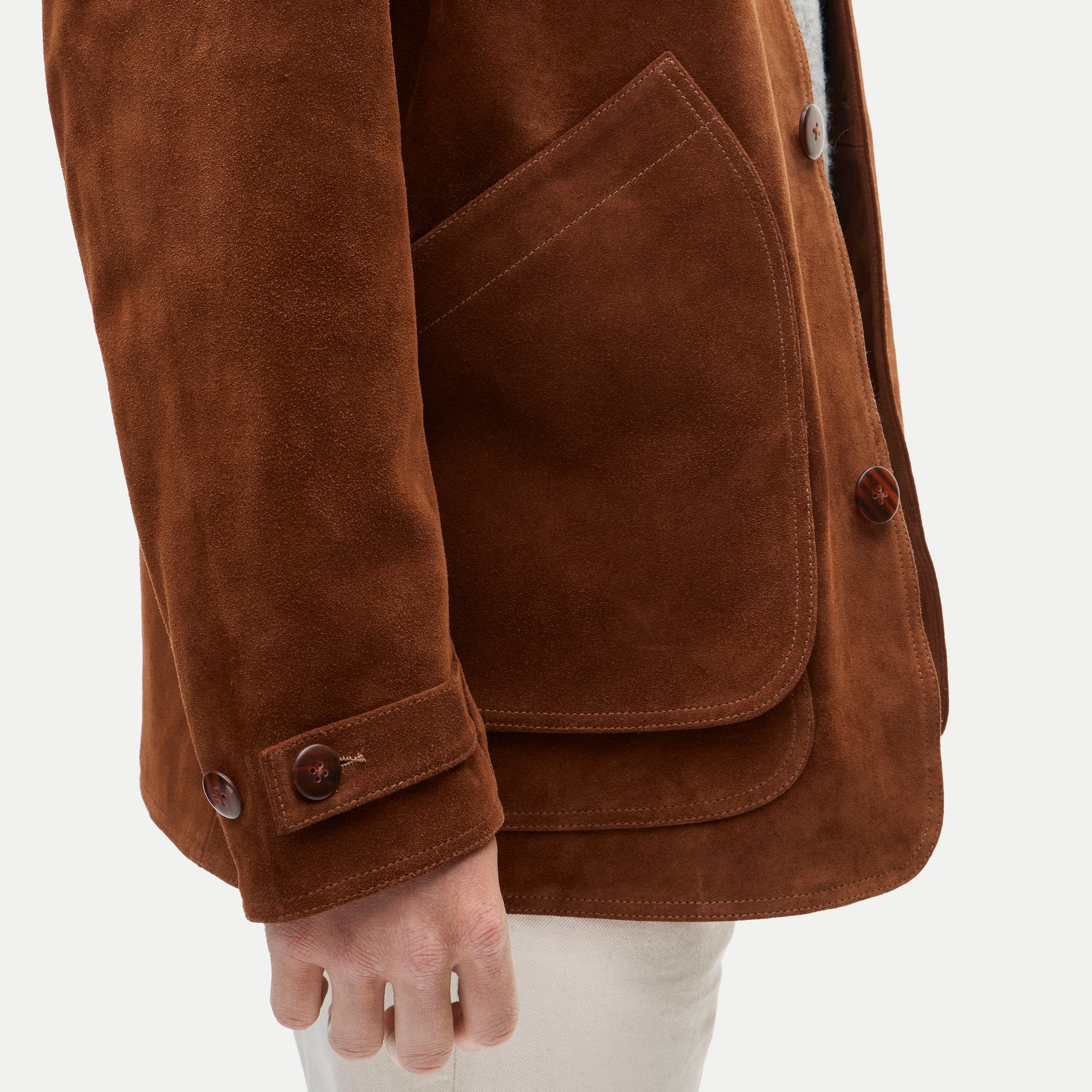 Men's Barn Jacket™ in Italian suede