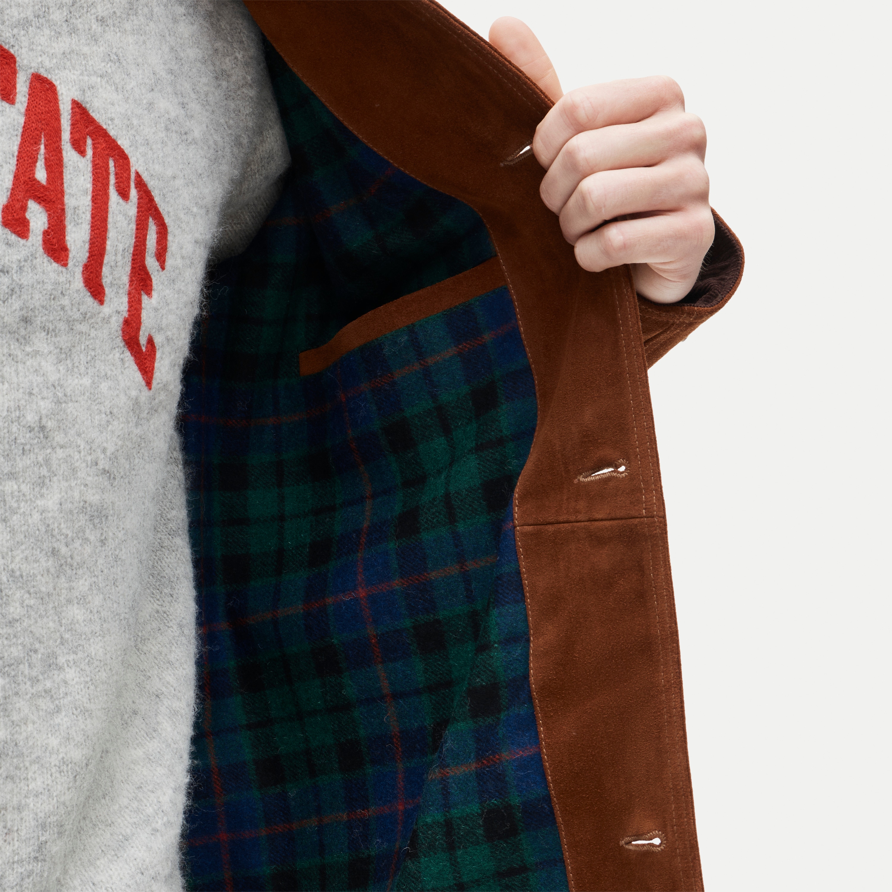 Men's Barn Jacket™ in Italian suede